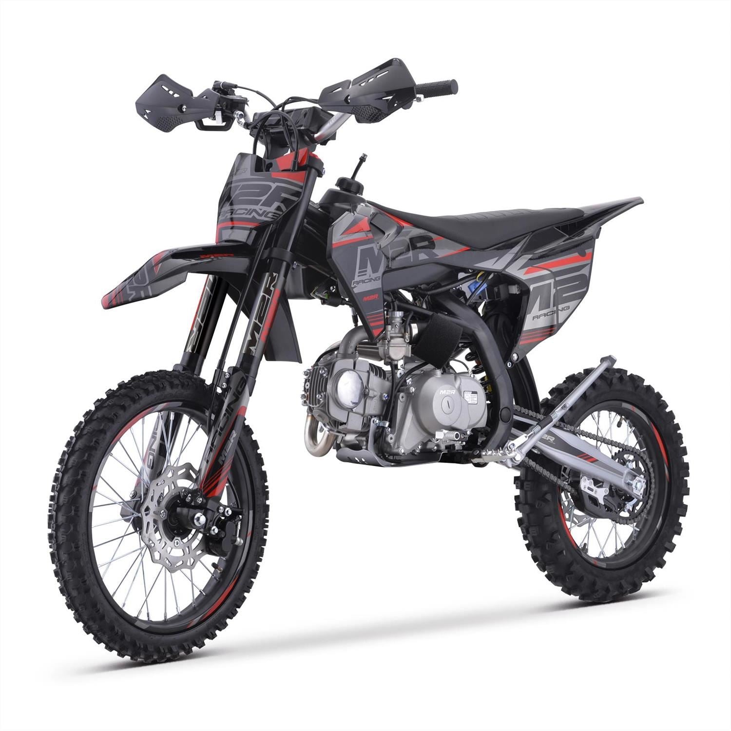 M2R RS-R 125 125cc 17/14 88cm Black/Grey Dirt Bike image 9