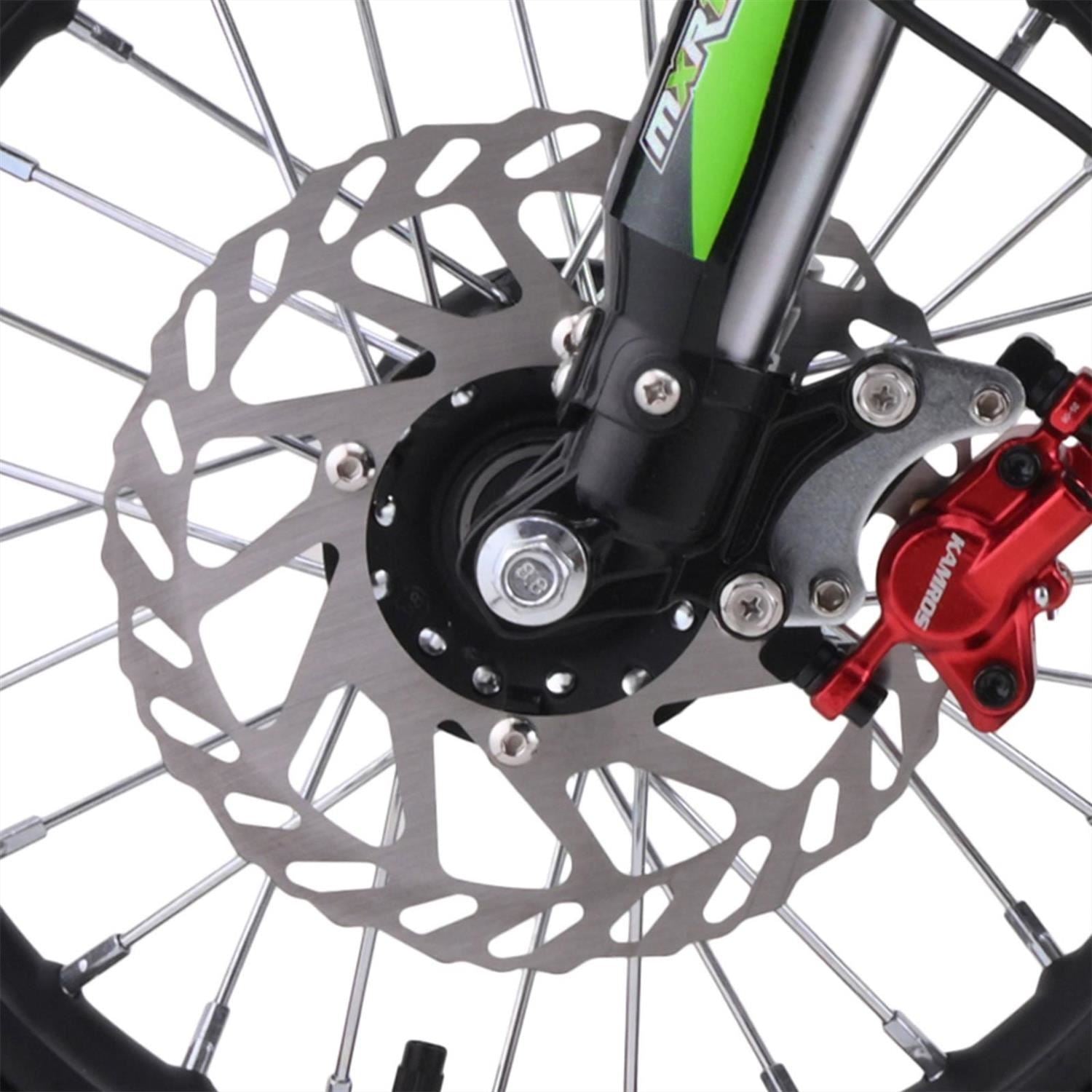 FunBikes MXR 1400w 48v Li 12/10 65cm Green Kids Electric Dirt Bike image 5