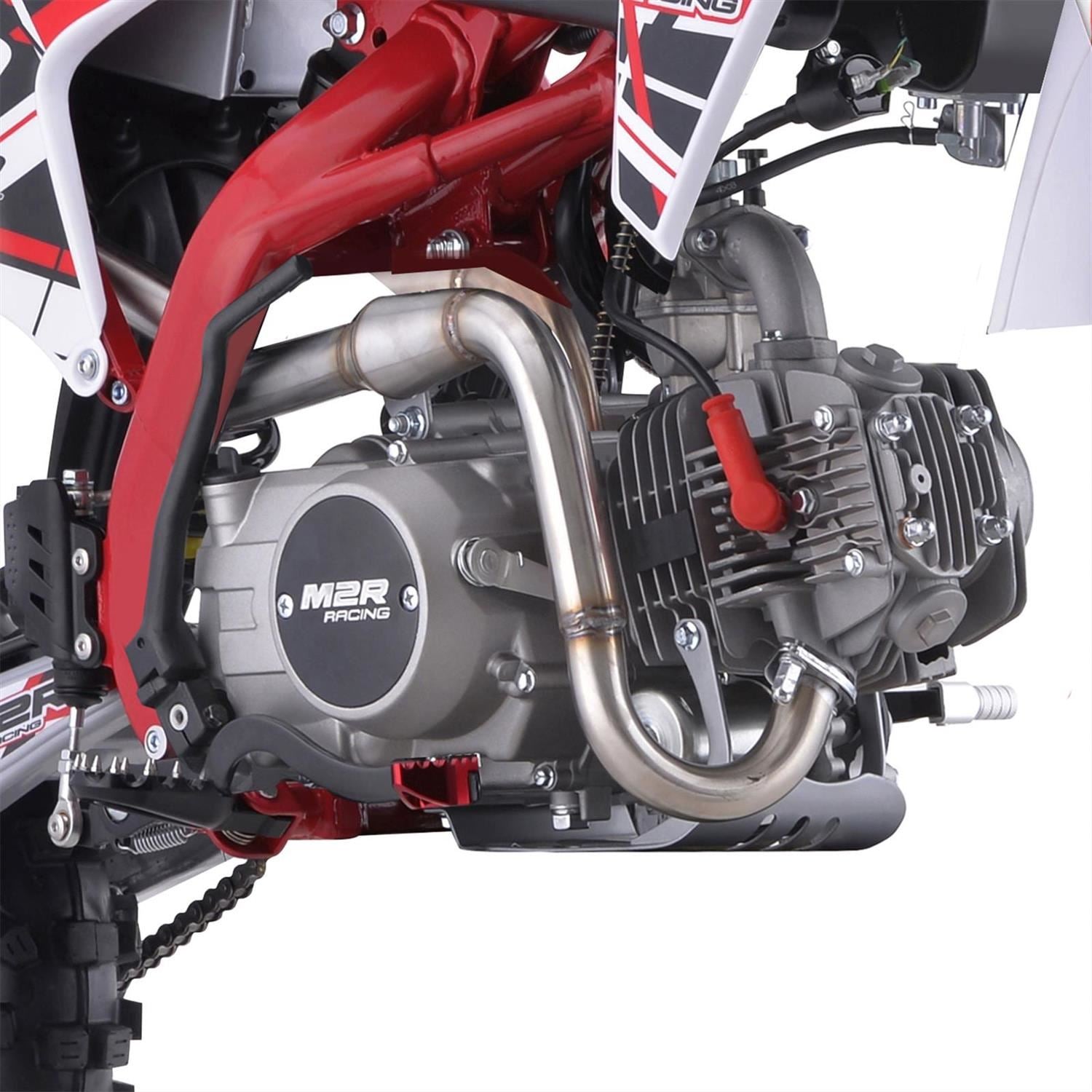 M2R RS-R 125 125cc 17/14 88cm Red/White Dirt Bike image 9