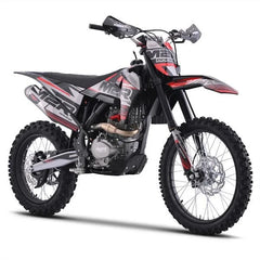 M2R RS-R 250 250cc 21/18 94cm Black/Grey Motocross Dirt Bike image 0
