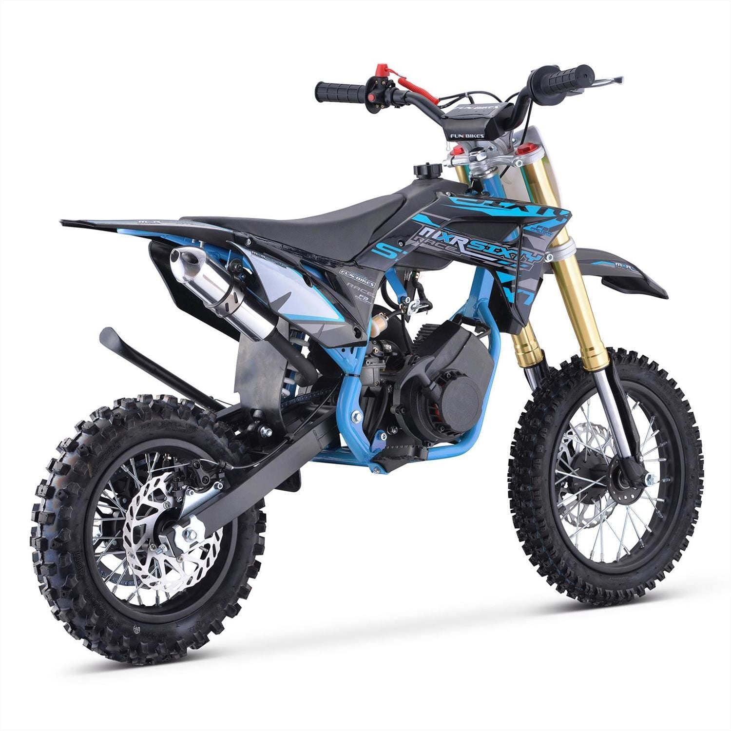 FunBikes MXR "60" 63cc 12/10 63cm Performance Blue Kids Dirt Bike image 3