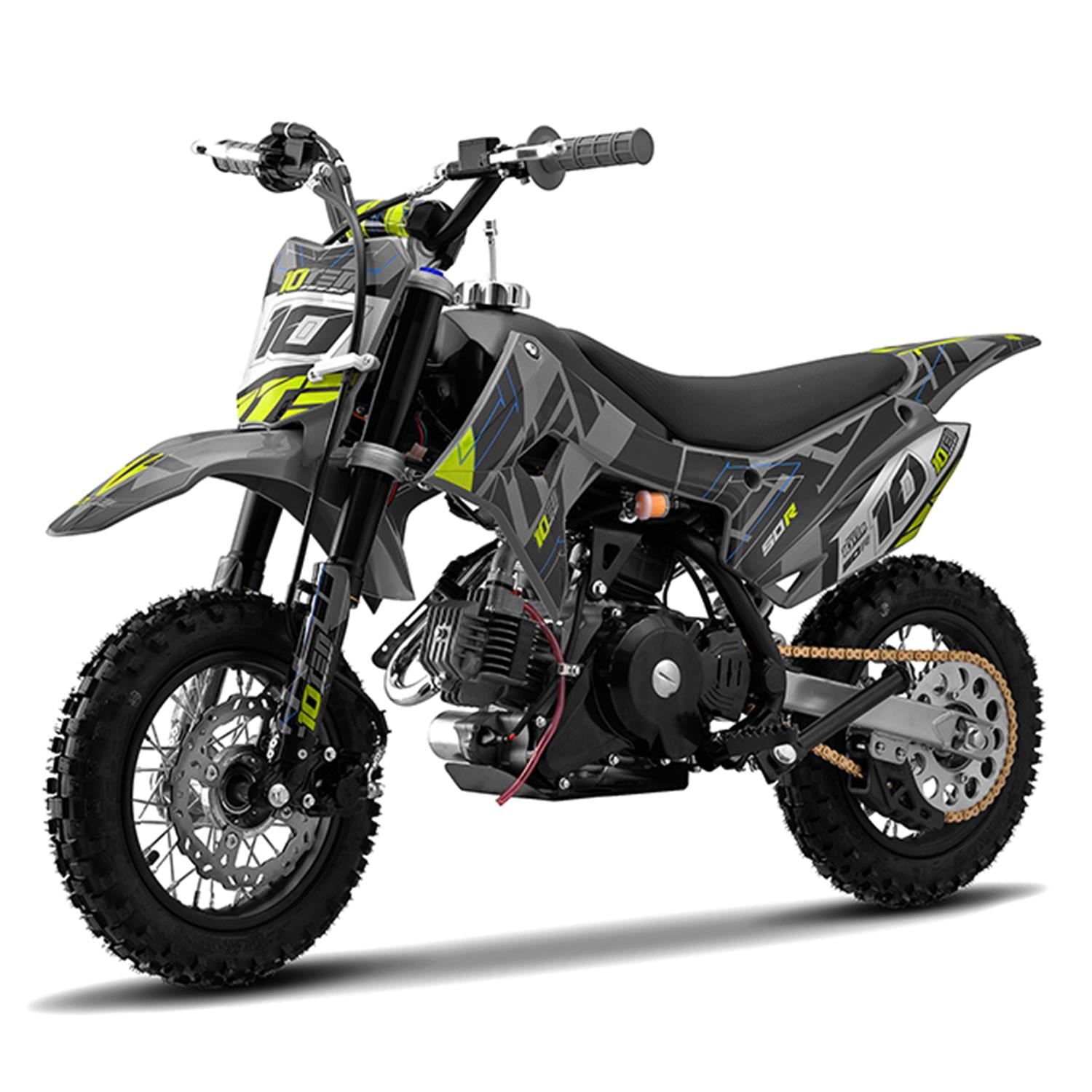 10Ten 50R 50cc Motorbike 10/10 62cm Automatic Mini Pit Bike image 1
