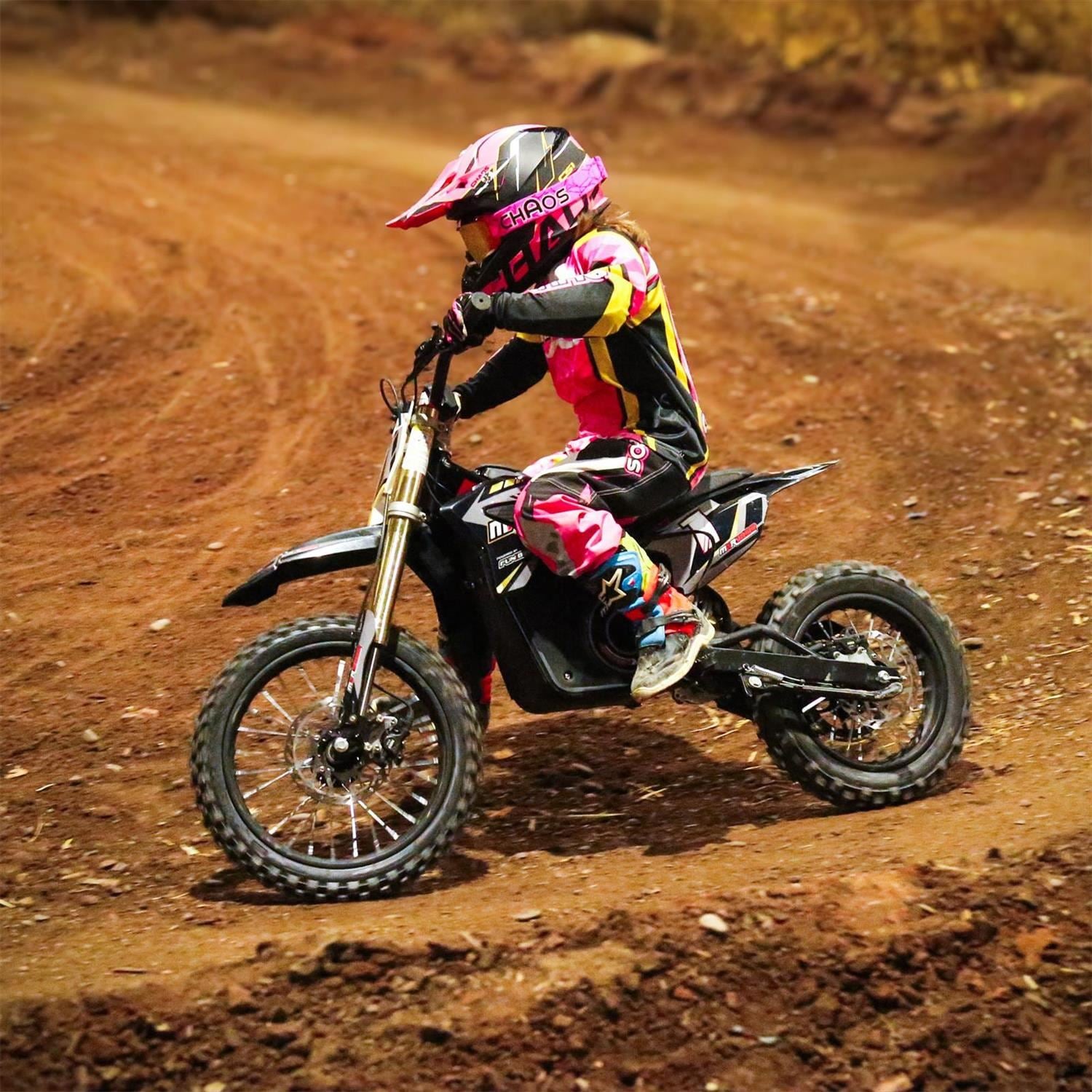 FunBikes MXR 1800w 48v Li 14/12 68cm Grey Kids Electric Dirt Bike 2025 image 10