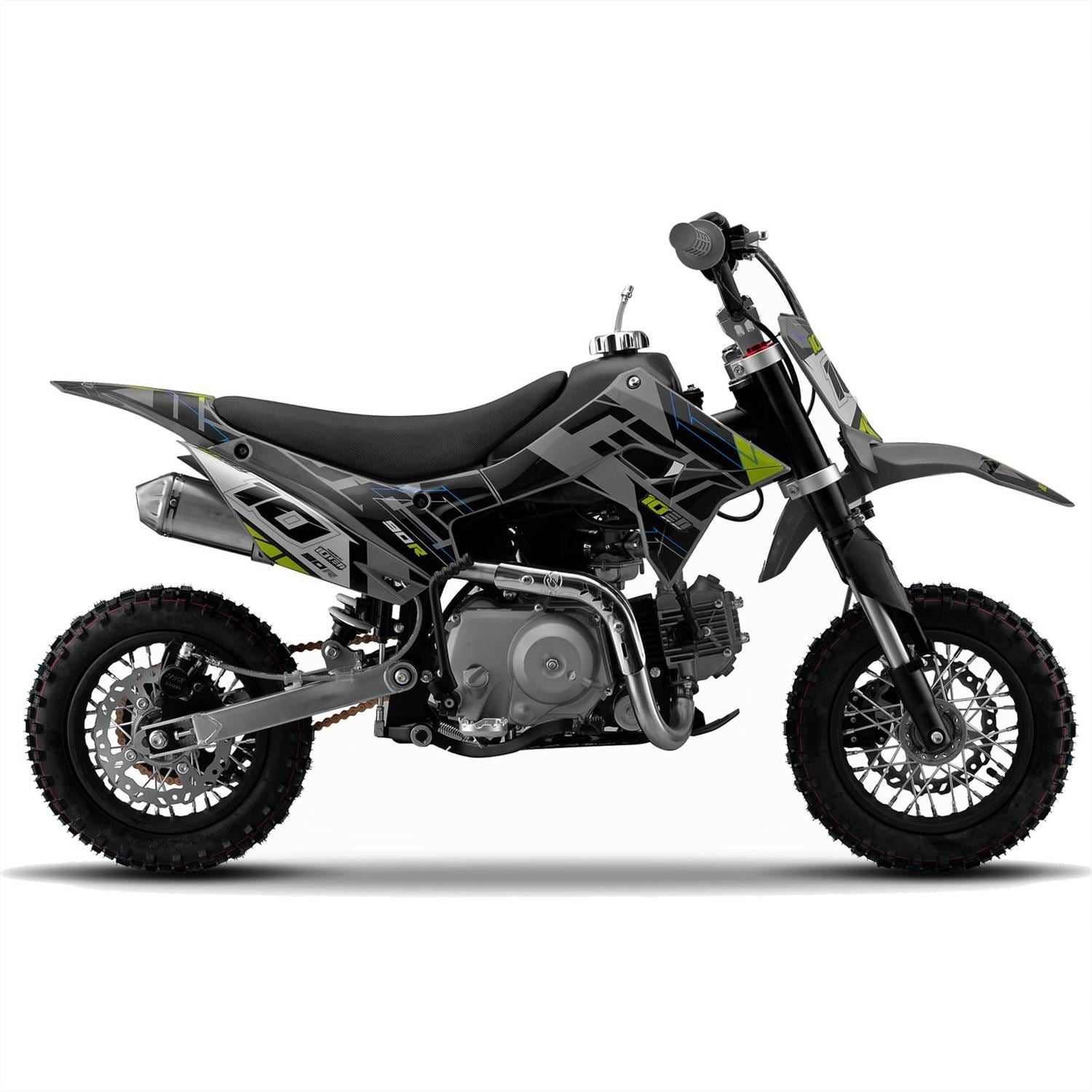 10Ten 90R 90cc Motorbike 10/10 62cm Semi-Auto Mini Pit Bike image 6