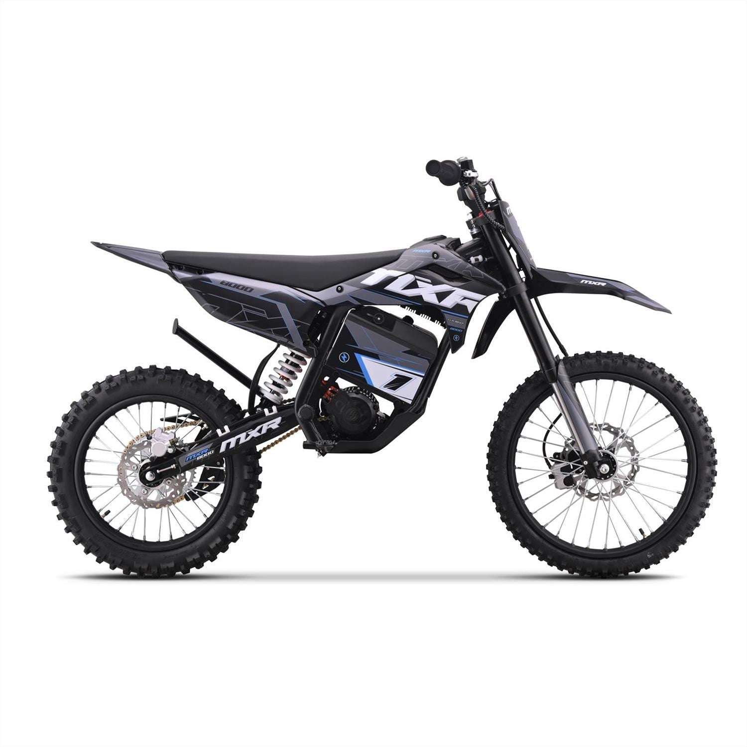 FunBikes MXR 8000w (PP) 72v 35ah Li 19/16 89cm Black Electric Dirt Bike image 6