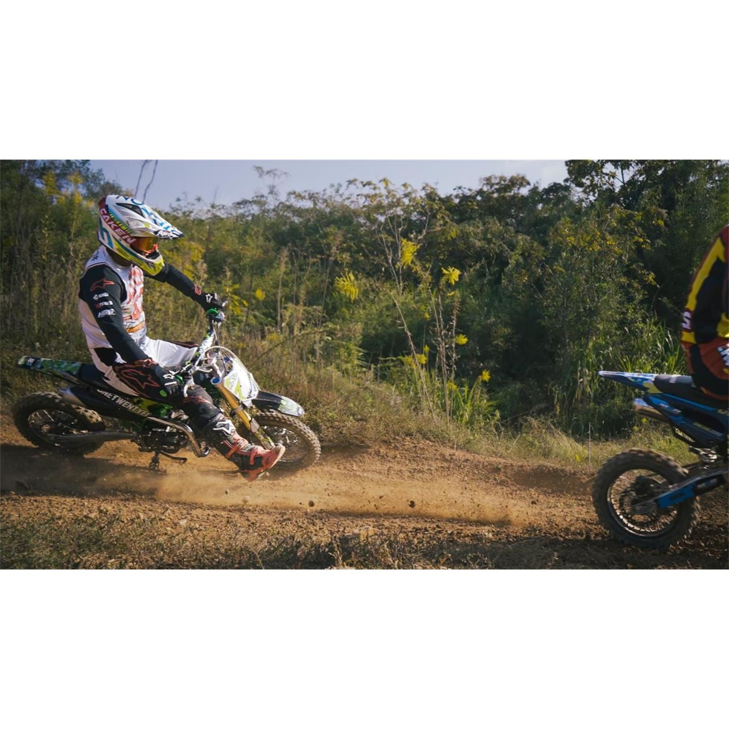 M2R Racing KXF125 120cc 14/12 76cm Black Grey Pit Bike image 11
