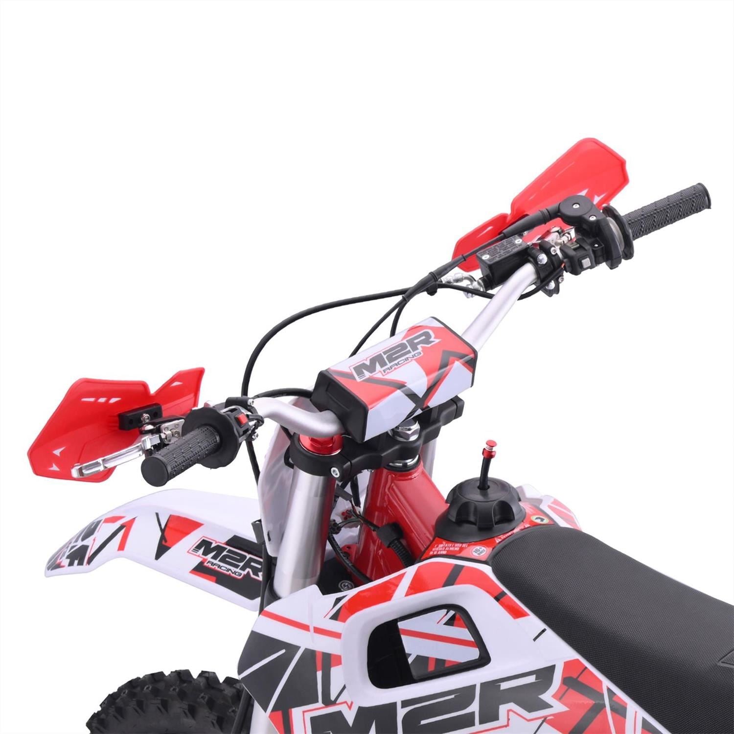 M2R RS-R 250 250cc 21/18 94cm Red/White Motocross Dirt Bike image 4