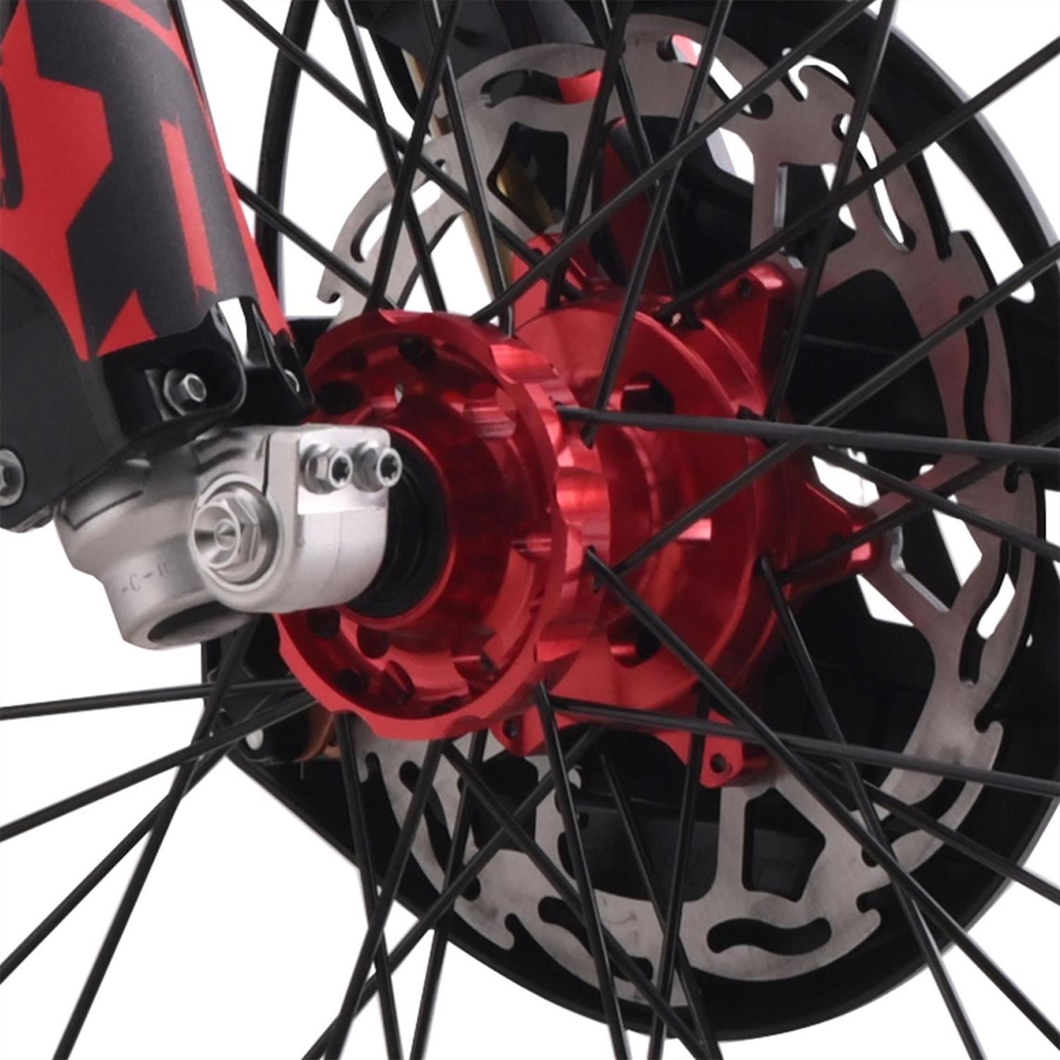 M2R RS-R 300 21/18 96cm Black/Red Race Spec Dirt Bike image 7