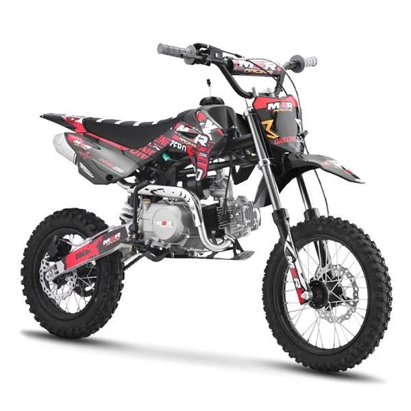 M2R Racing KX110F 110cc 14/12 76cm Red Semi-Auto Pit Bike 2025 Model image 0
