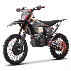 M2R RS-R 300 21/18 96cm Black/Grey Race Spec Dirt Bike image 3