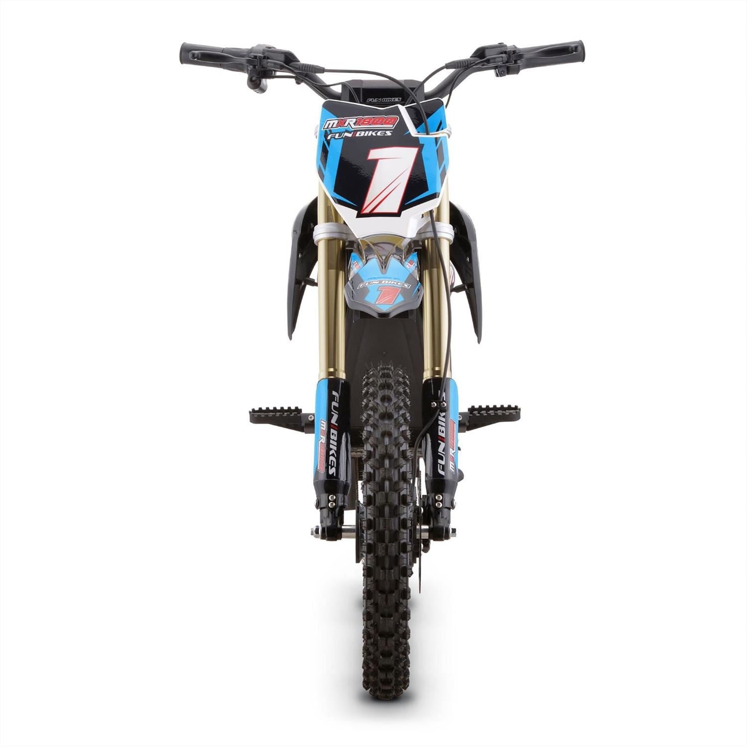 FunBikes MXR 1800w 48v Li 14/12 68cm Blue Kids Electric Dirt Bike 2025 image 9