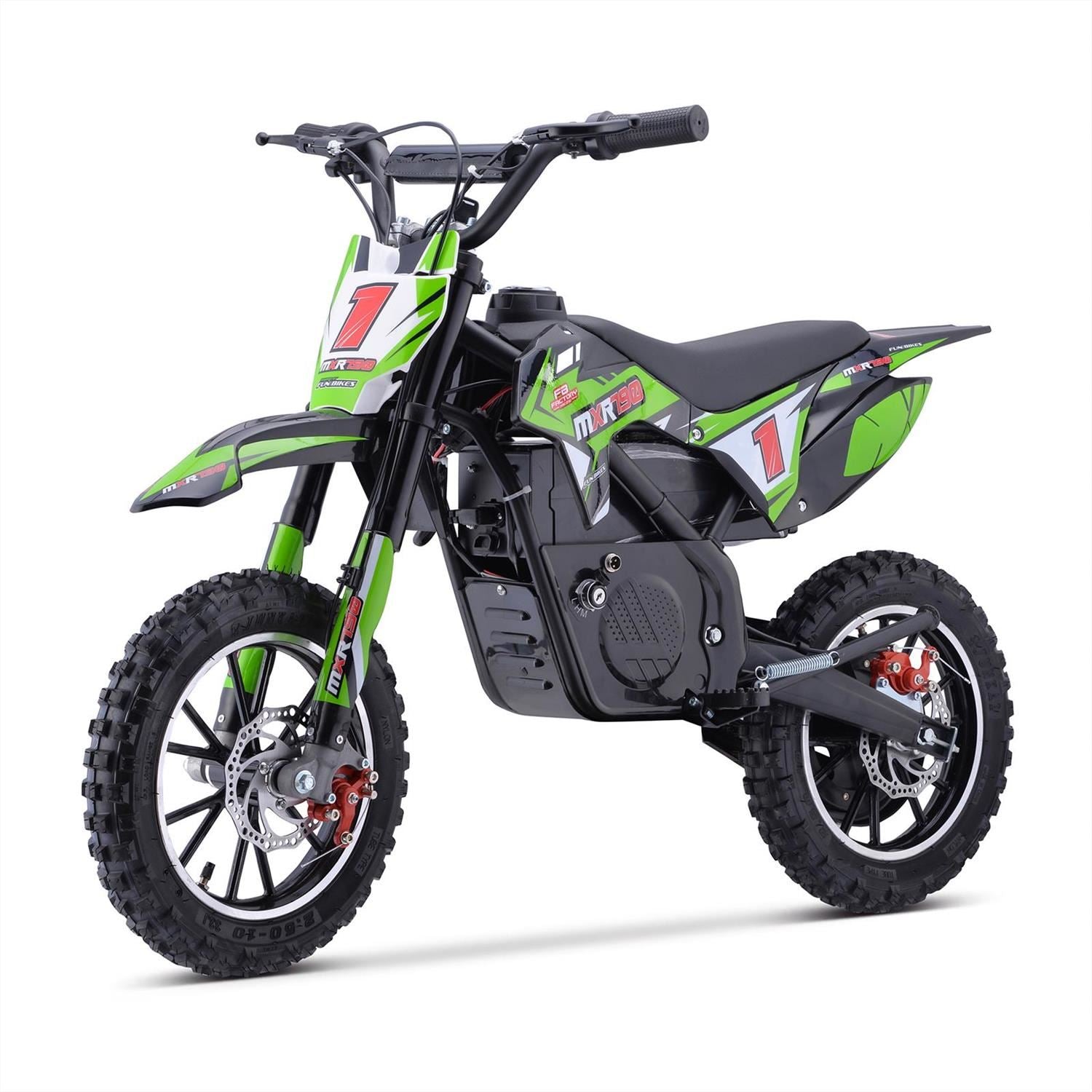 FunBikes MXR 790w(MP)36v Li 10/10 61cm Green Kids Electric Dirt Bike image 4