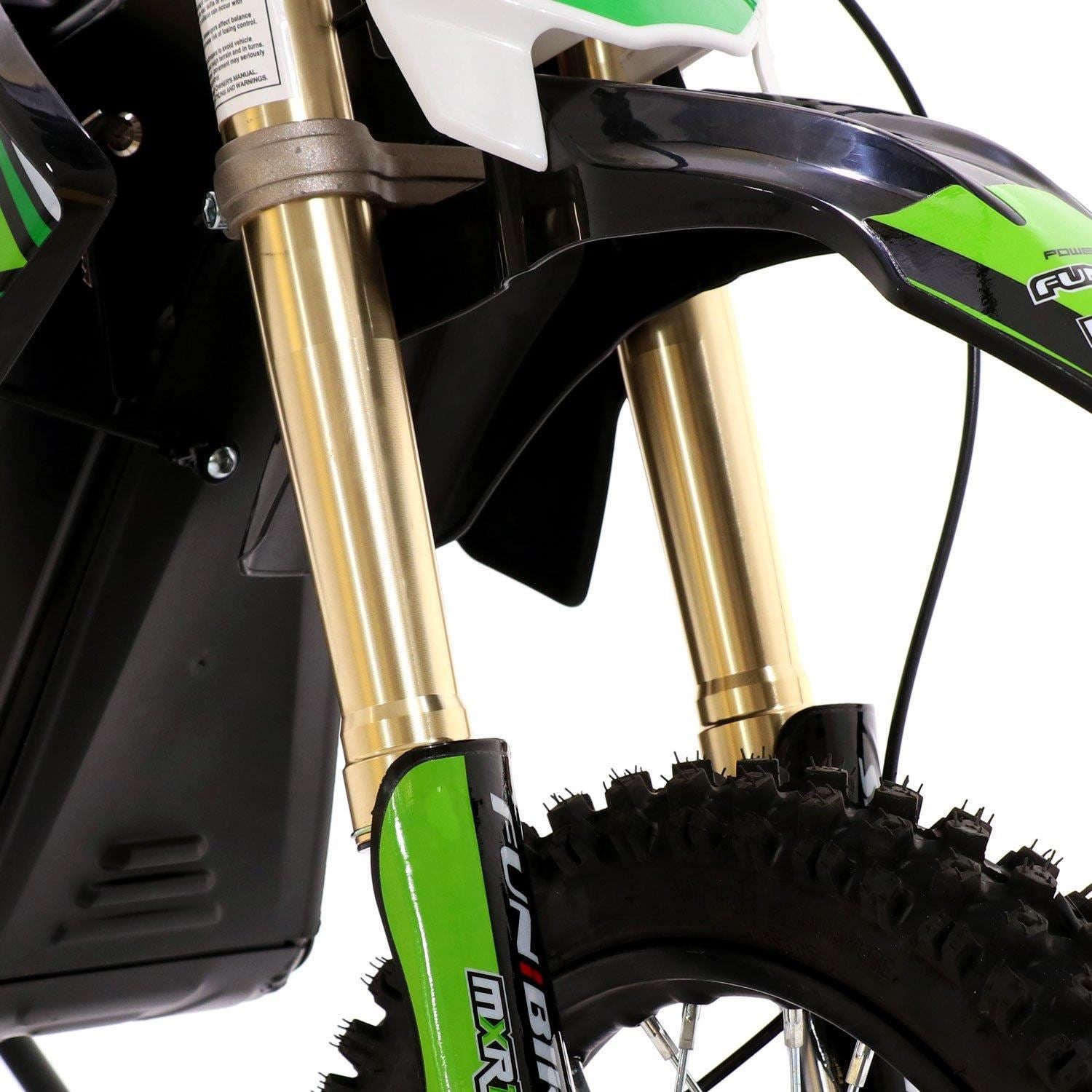 FunBikes MXR 1000w 36v 12/10 65cm Green Kids Electric Dirt Bike image 10