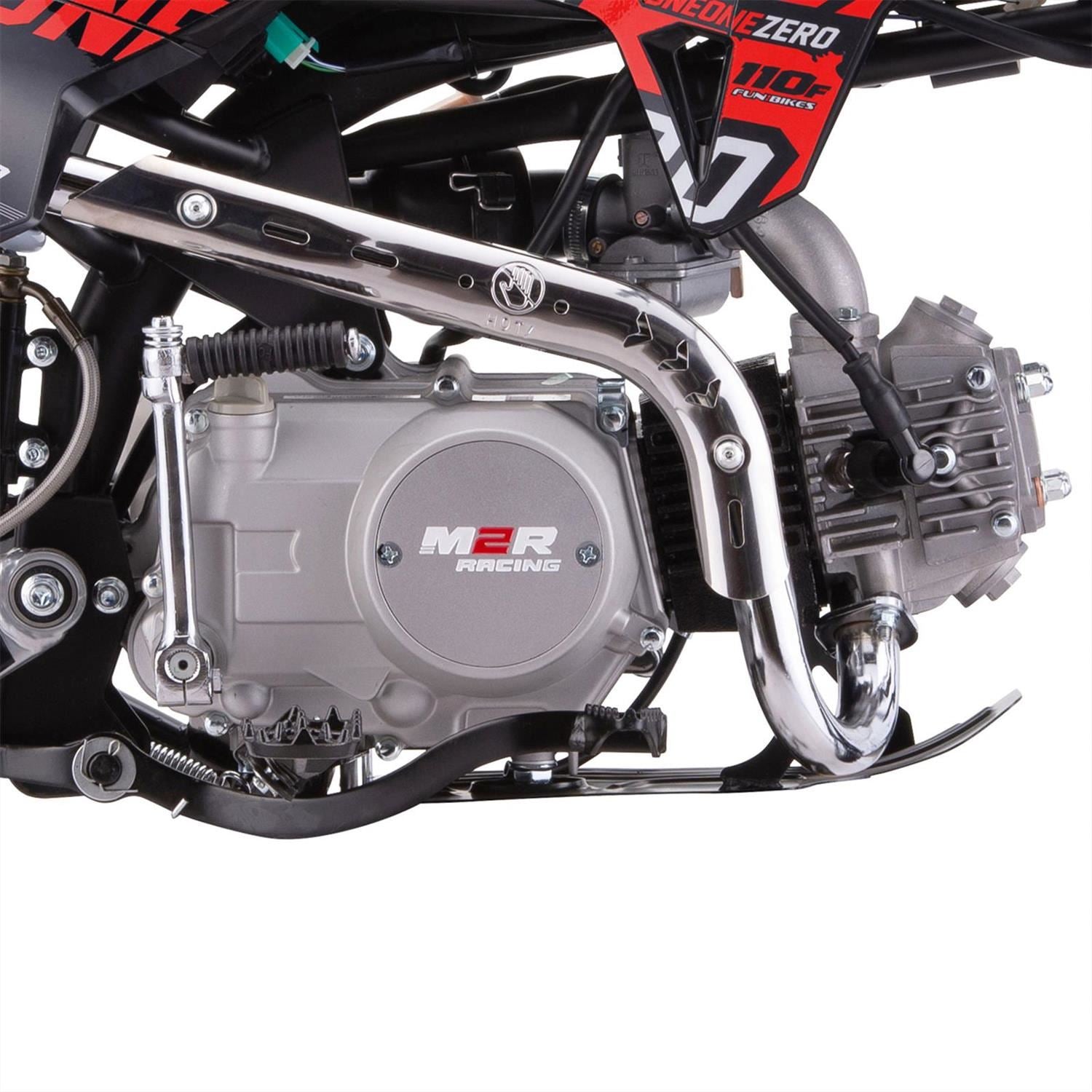 M2R Racing KX110F 110cc 14/12 76cm Red Semi-Auto Pit Bike 2025 Model image 4
