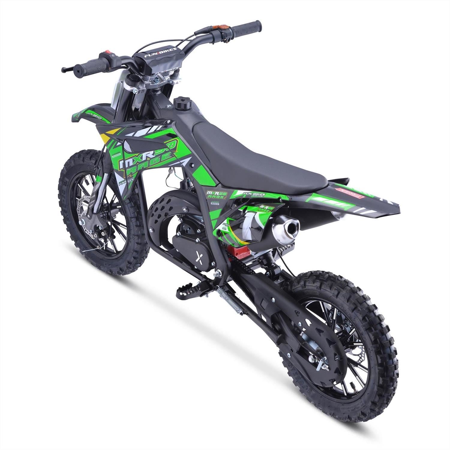 FunBikes MXR "50" Rage 10/10 61cm Premium Green Kids Dirt Bike image 1