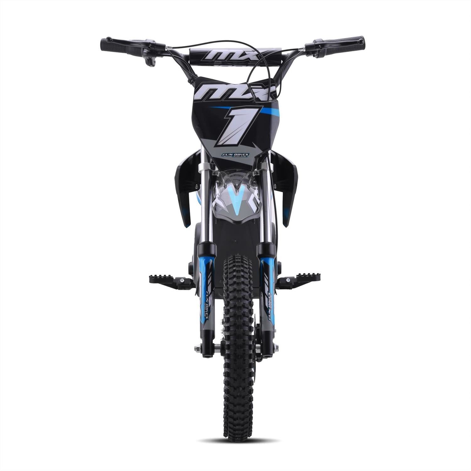 FunBikes MX1000 1000w 36v 62cm Lithium Blue Electric Kids Dirt Bike image 6