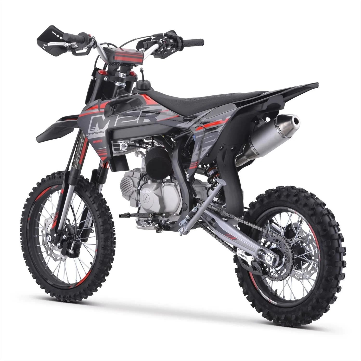 M2R RS-R 140 140cc 17/14 88cm Black/Grey Dirt Bike image 4
