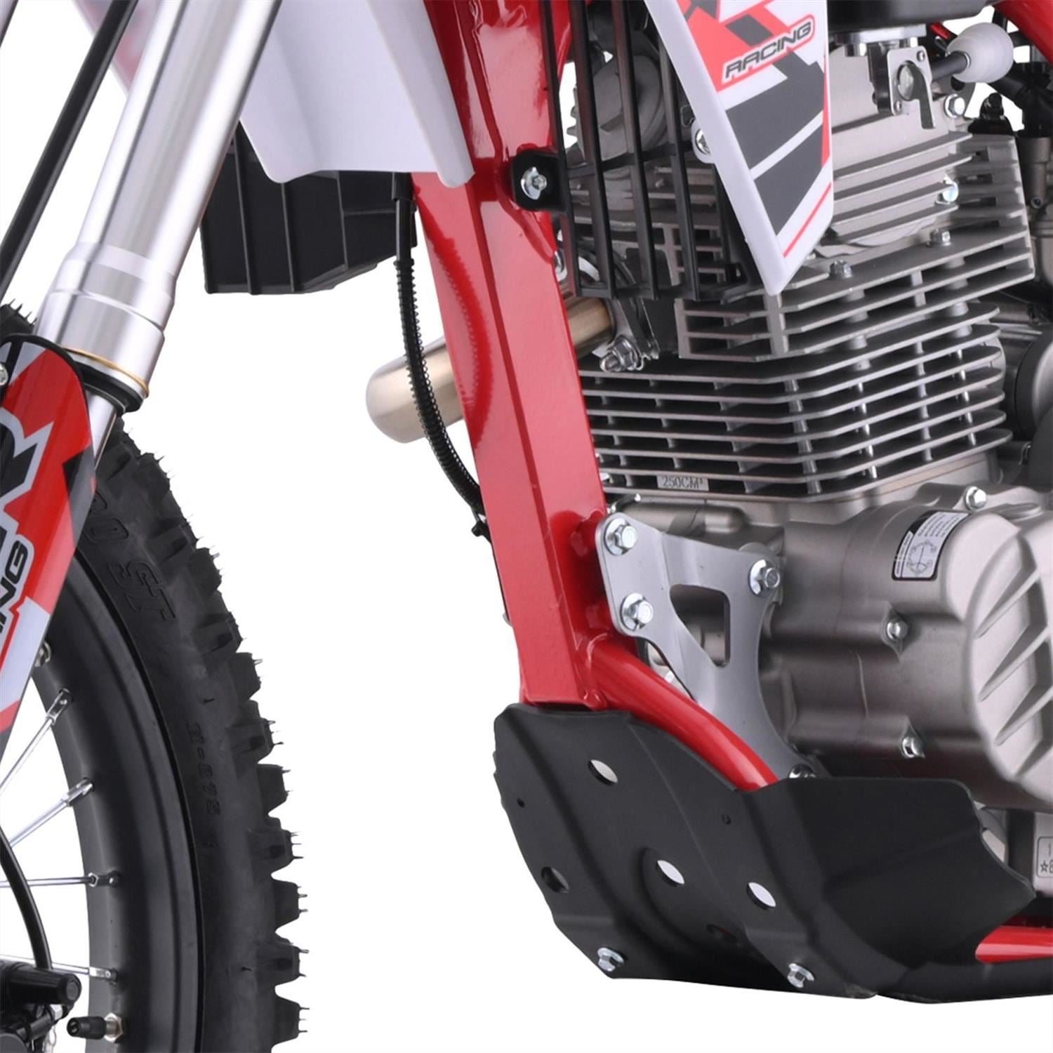 M2R RS-R 250 250cc 21/18 94cm Red/White Motocross Dirt Bike image 9
