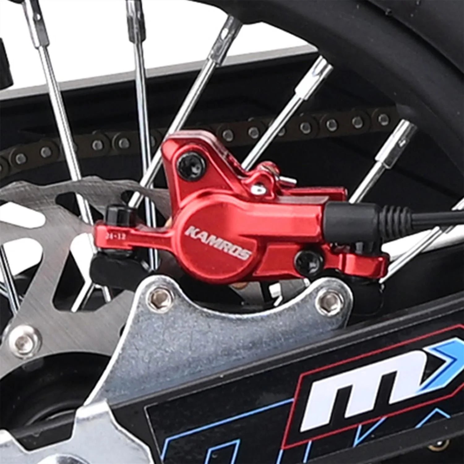 FunBikes MXR 2000w 60v Li 12/12 69cm Blue Supermoto Electric Dirt Bike image 8