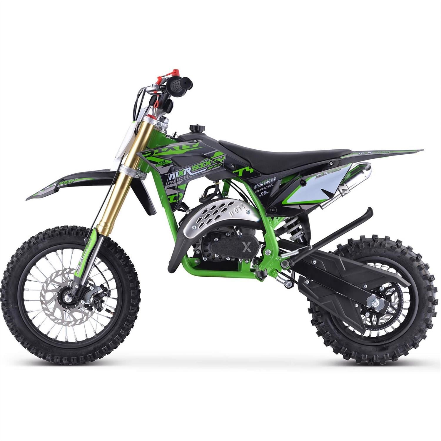 FunBikes MXR "60" 63cc 12/10 63cm Performance Green Kids Dirt Bike image 5