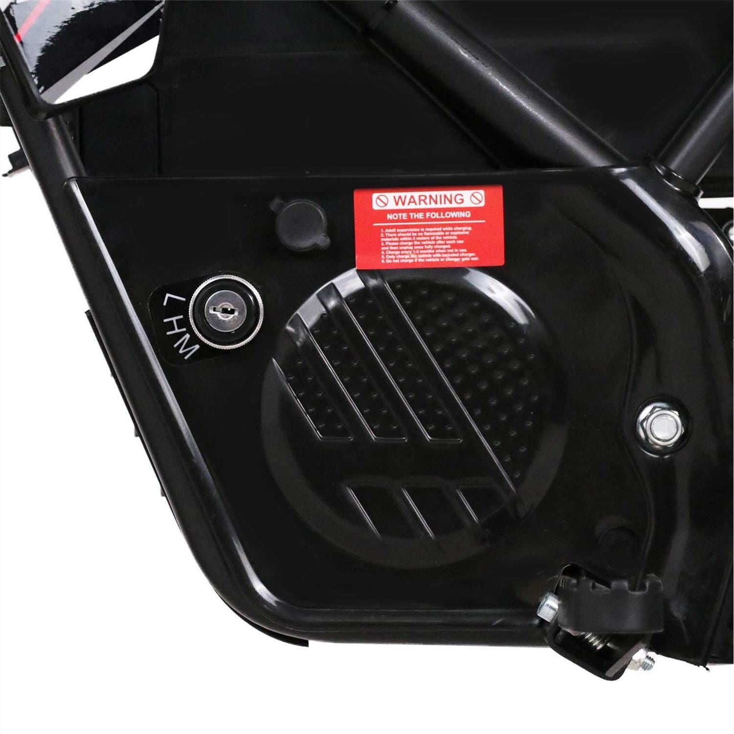 FunBikes MXR 790w(MP)36v Li 10/10 61cm Red Kids Electric Dirt Bike image 4