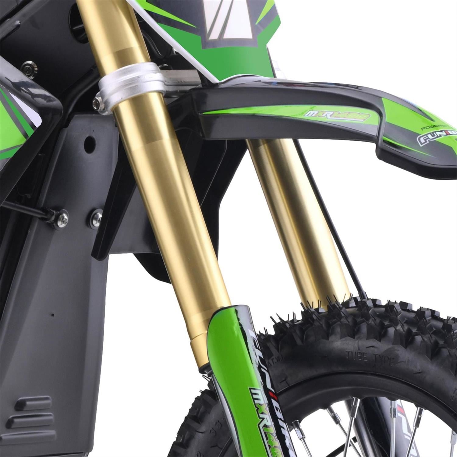 FunBikes MXR 1400w 48v Li 12/10 65cm Green Kids Electric Dirt Bike image 6