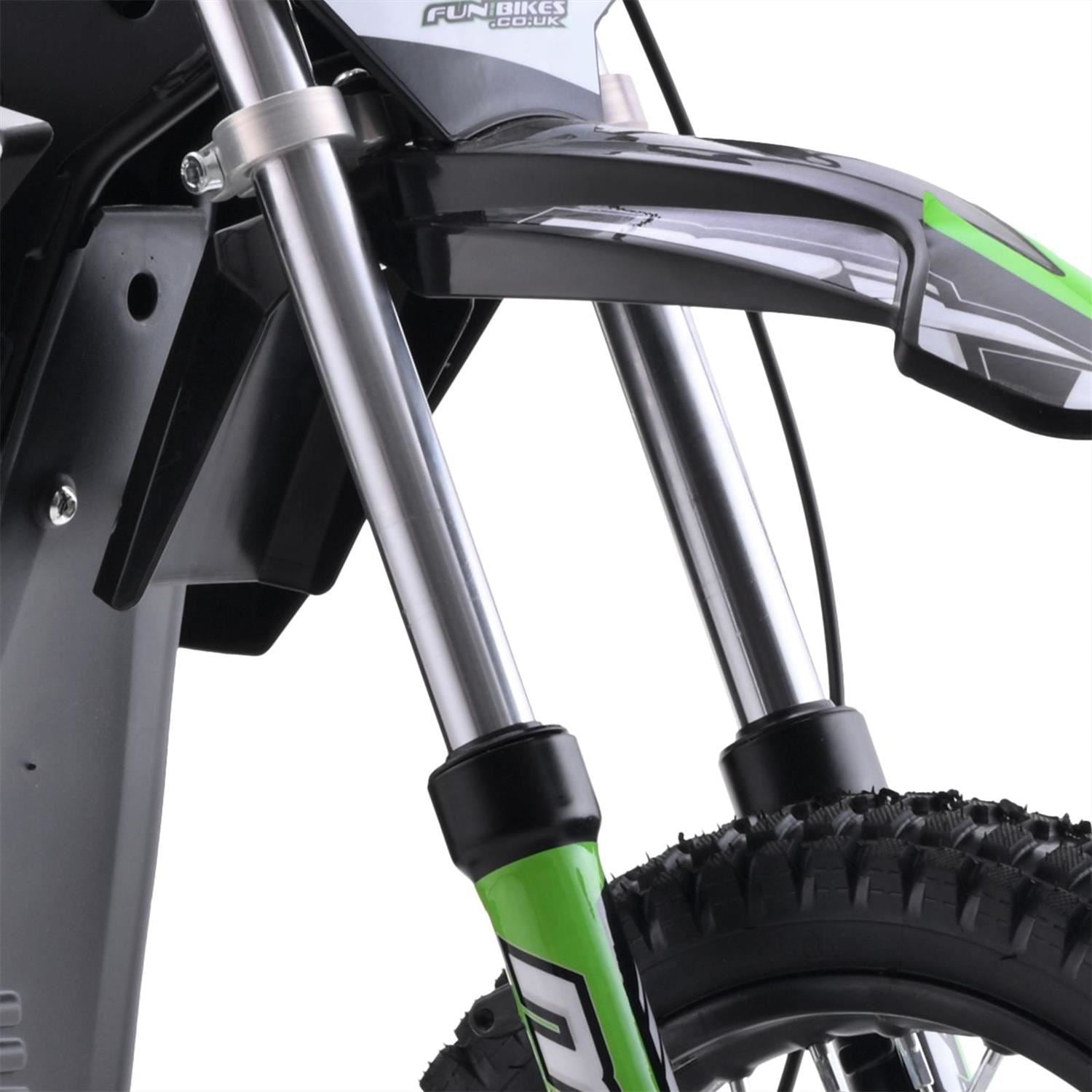 FunBikes MX1000 1000w 36v 62cm Lithium Green Electric Kids Dirt Bike image 5