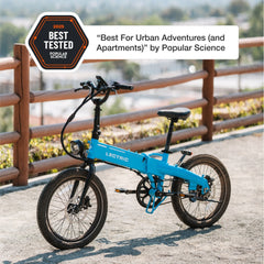 XP Lite2 Lectric Blue Long-Range eBike