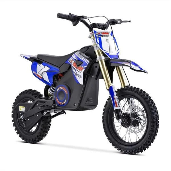 FunBikes MXR 1000w 36v 12/10 65cm Blue Kids Electric Dirt Bike image 0