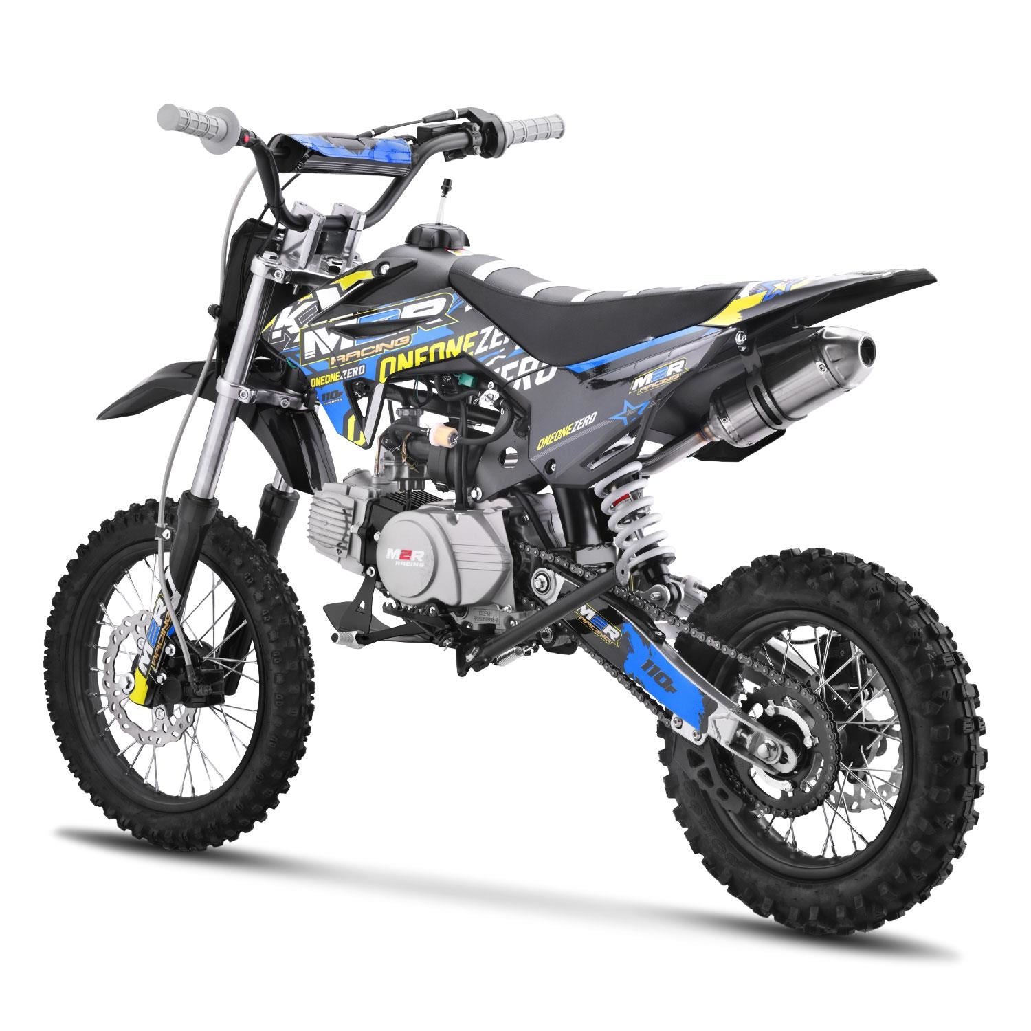 M2R Racing KX110F 110cc 14/12 76cm Blue Semi-Auto Pit Bike 2025 Model image 13