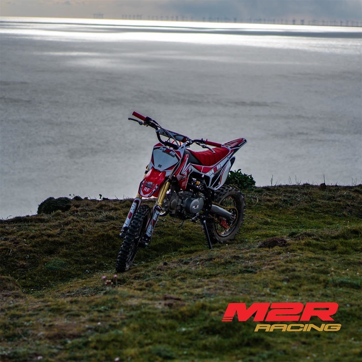 M2R RF140 S2 140cc 17/14 86cm Red Dirt Bike image 9