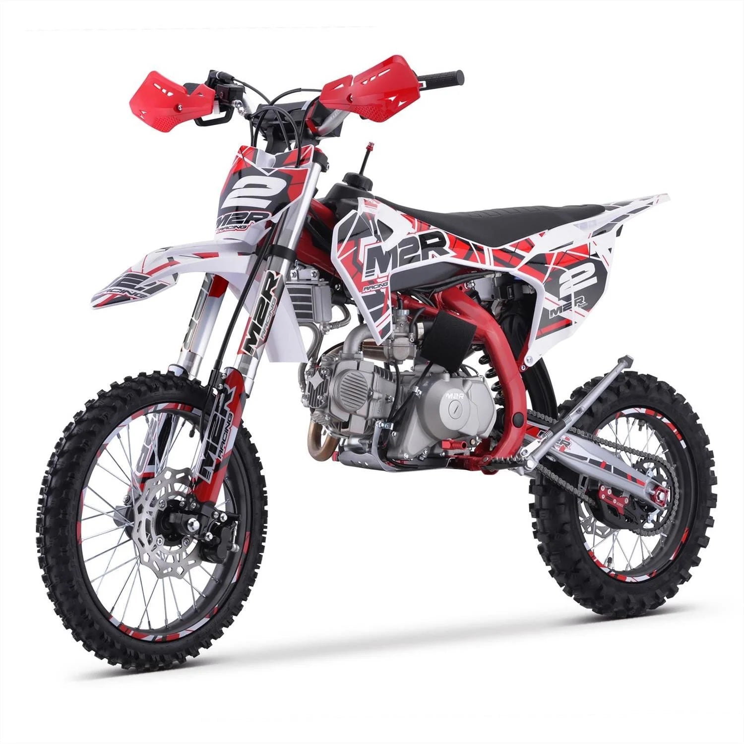 M2R RS-R 140 140cc 17/14 88cm Red/White Dirt Bike image 5