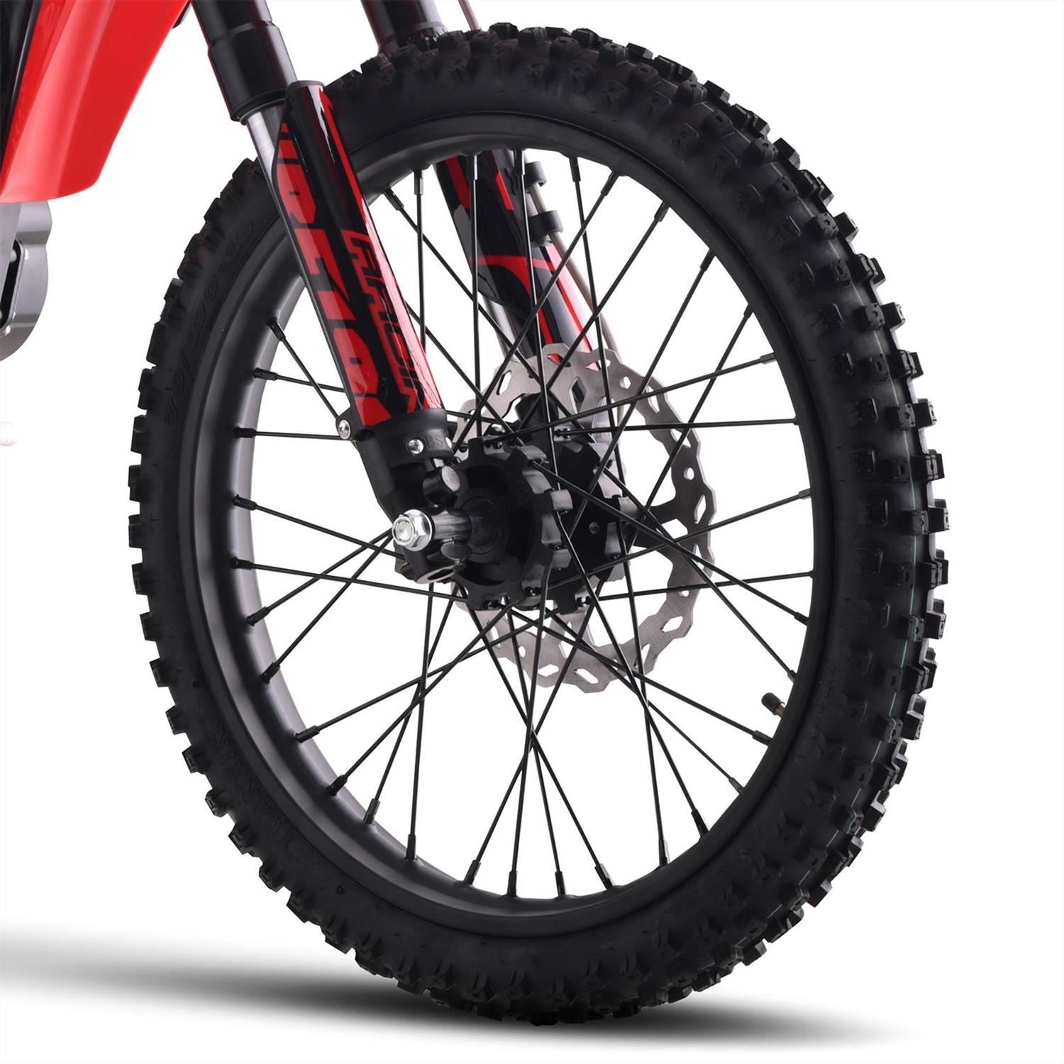 M2R RF190 190cc 19/16 89cm Red Dirt Bike image 1