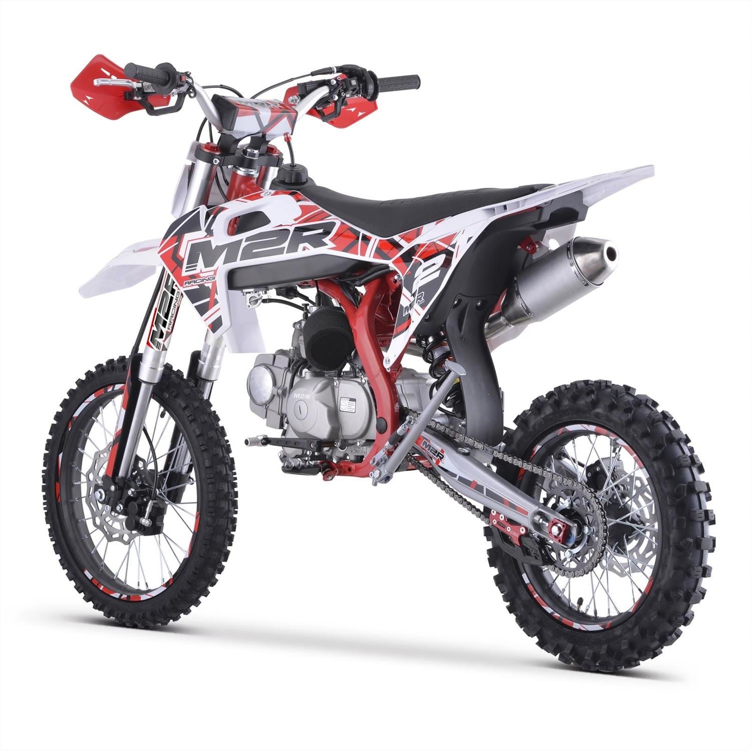 M2R RS-R 125 125cc 17/14 88cm Red/White Dirt Bike image 5
