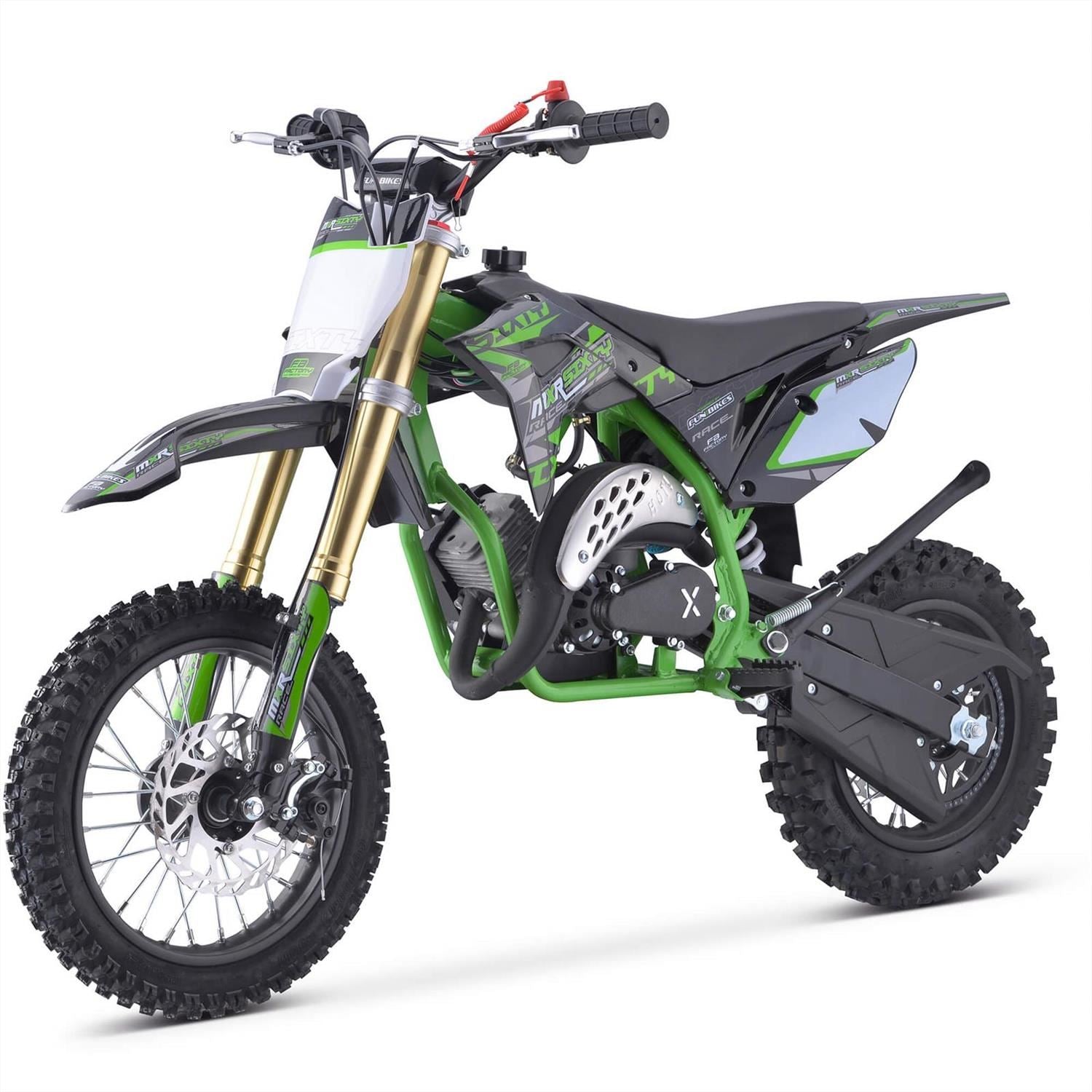 FunBikes MXR "60" 63cc 12/10 63cm Performance Green Kids Dirt Bike image 4