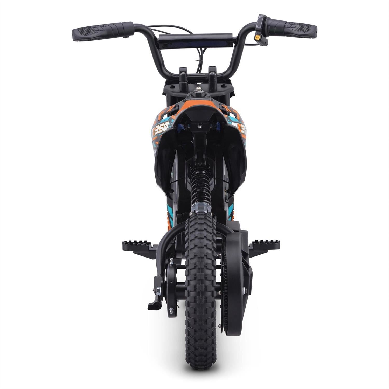 FunBikes MX350 350w 36v 4ah 12/12 51cm Lithium Orange Electric Kids Dirt Bike image 3