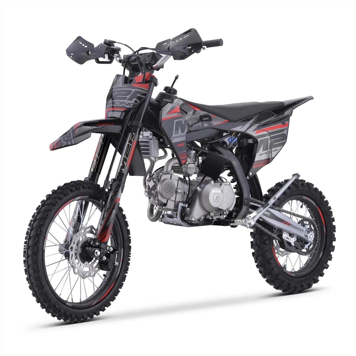 M2R RS-R 140 140cc 17/14 88cm Black/Grey Dirt Bike image 5