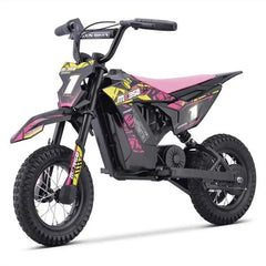 FunBikes MX350 350w 36v 4ah 12/12 51cm Lithium Pink Electric Kids Dirt Bike image 0