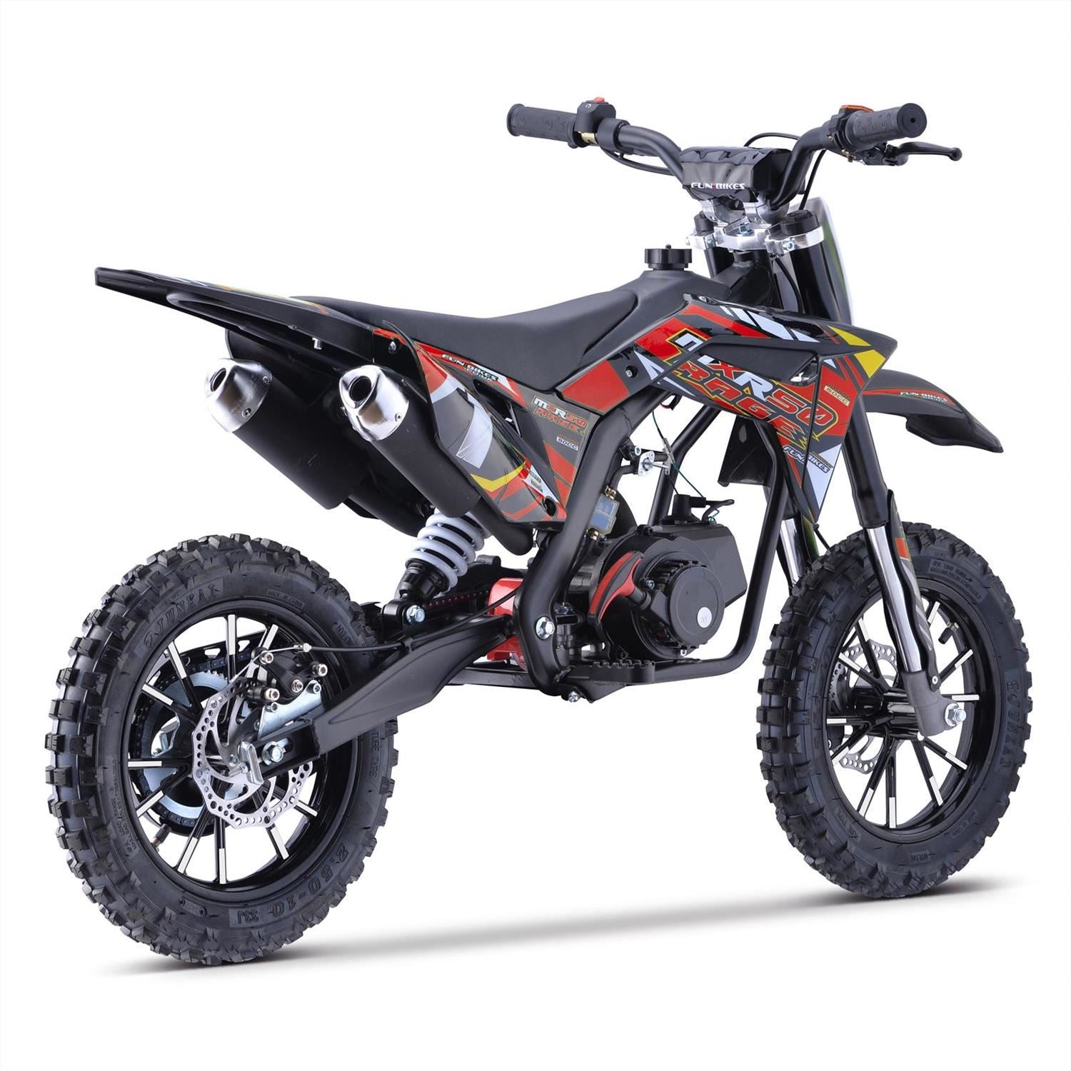 FunBikes MXR "50" Rage 10/10 61cm Premium Red Kids Dirt Bike In Stock image 3