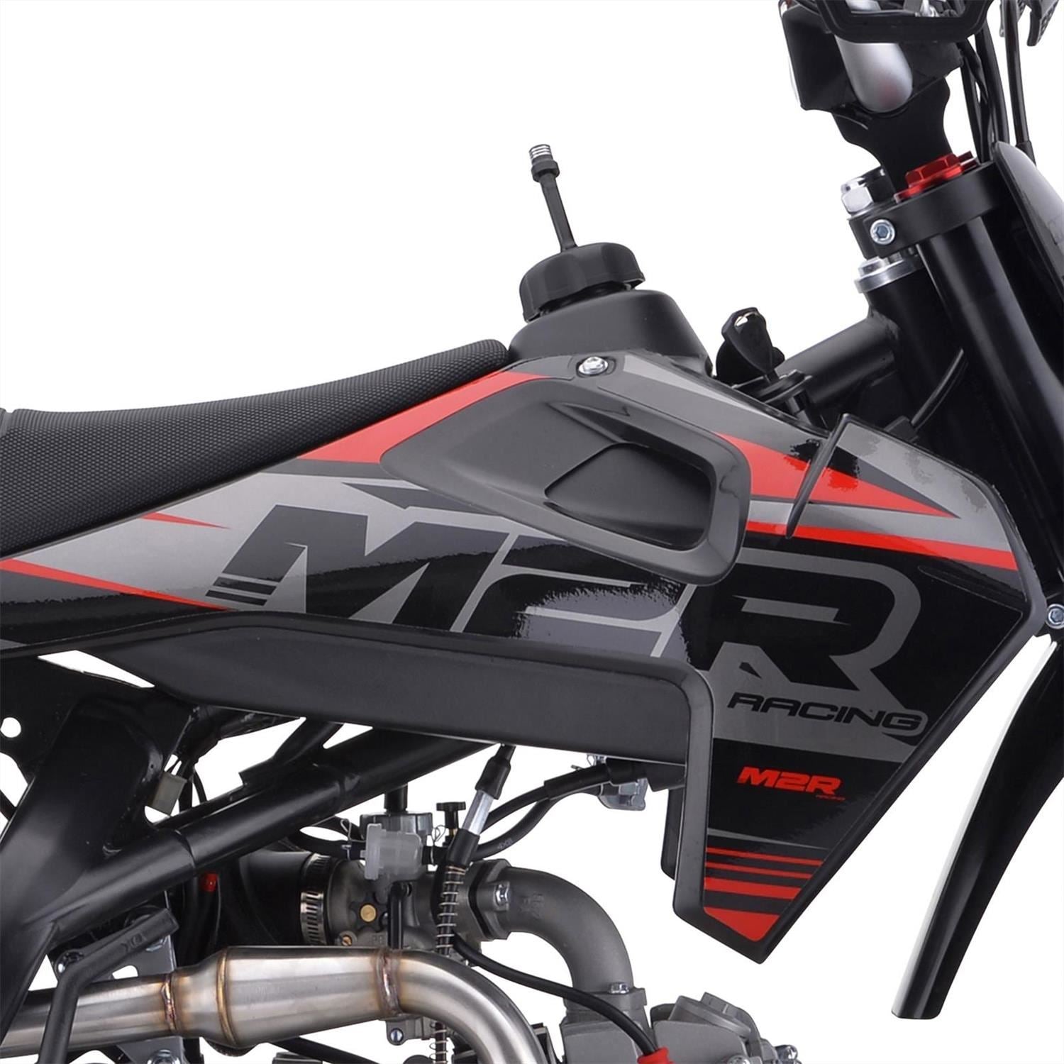 M2R RS-R 140 140cc 17/14 88cm Black/Grey Dirt Bike image 12