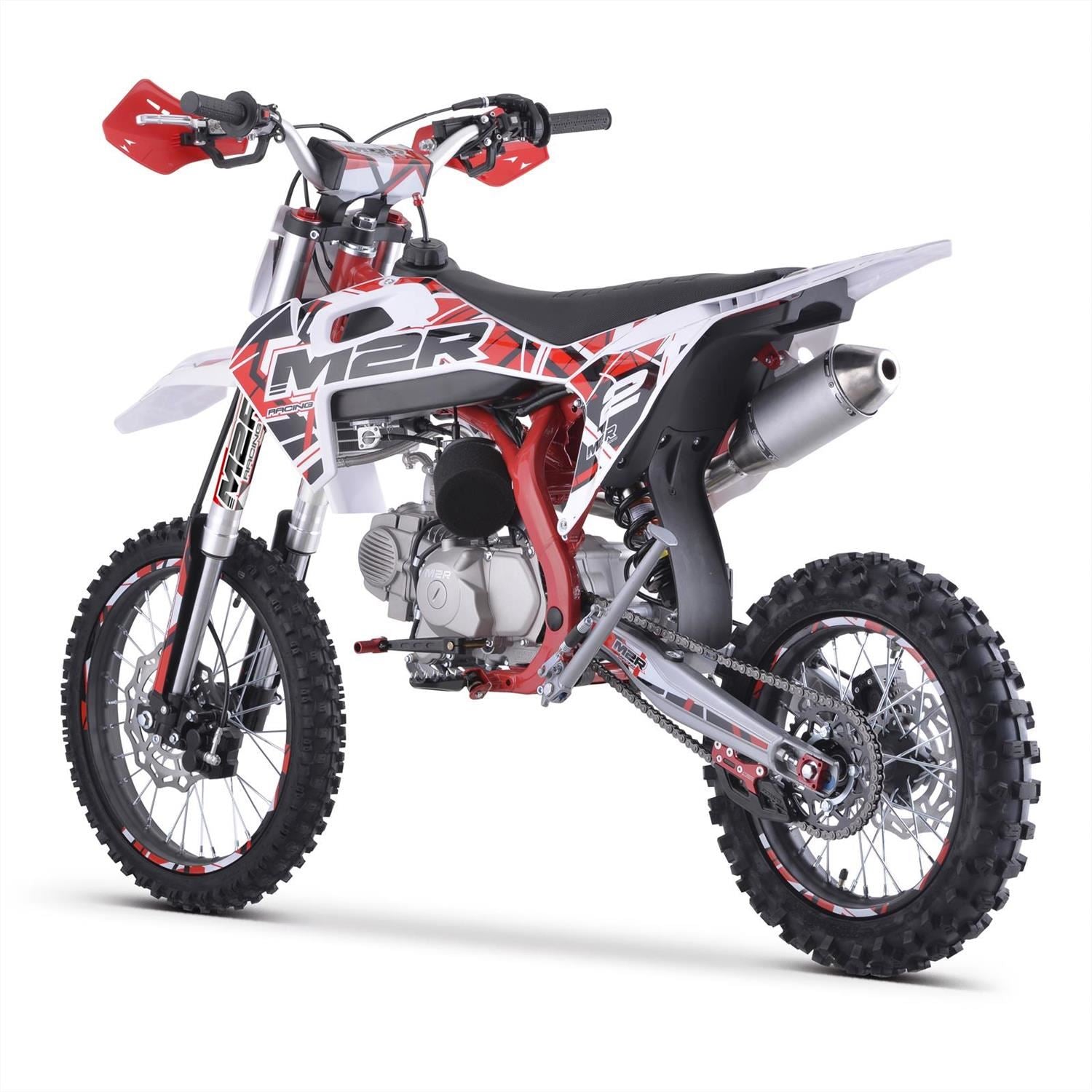 M2R RS-R 140 140cc 17/14 88cm Red/White Dirt Bike image 4
