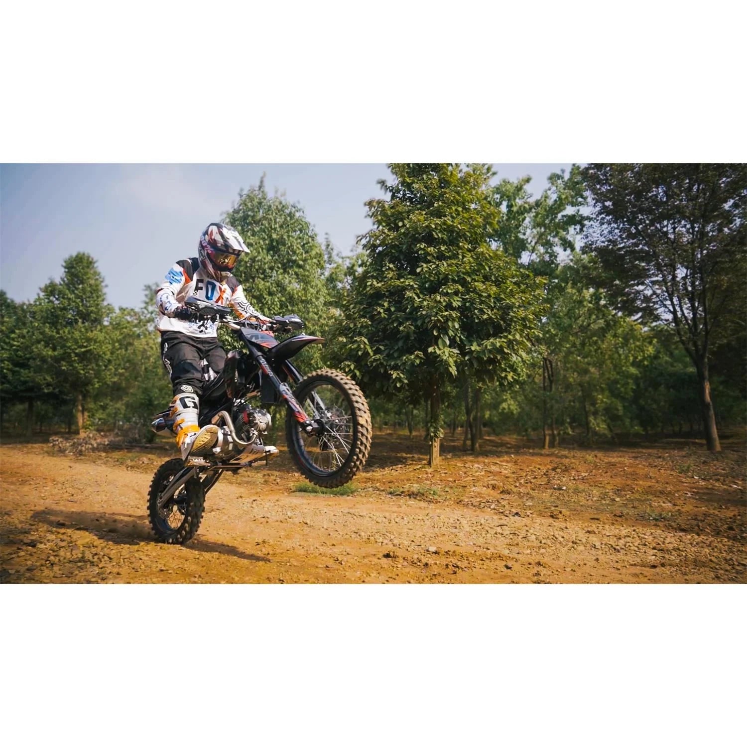 M2R RS-R 140 140cc 17/14 88cm Red/White Dirt Bike image 15