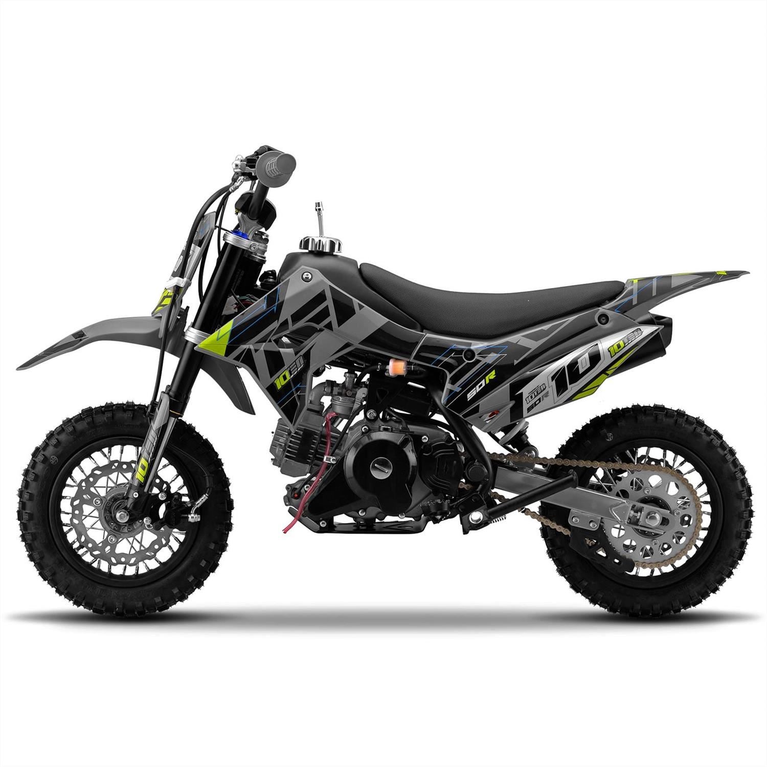 10Ten 50R 50cc Motorbike 10/10 62cm Automatic Mini Pit Bike image 2