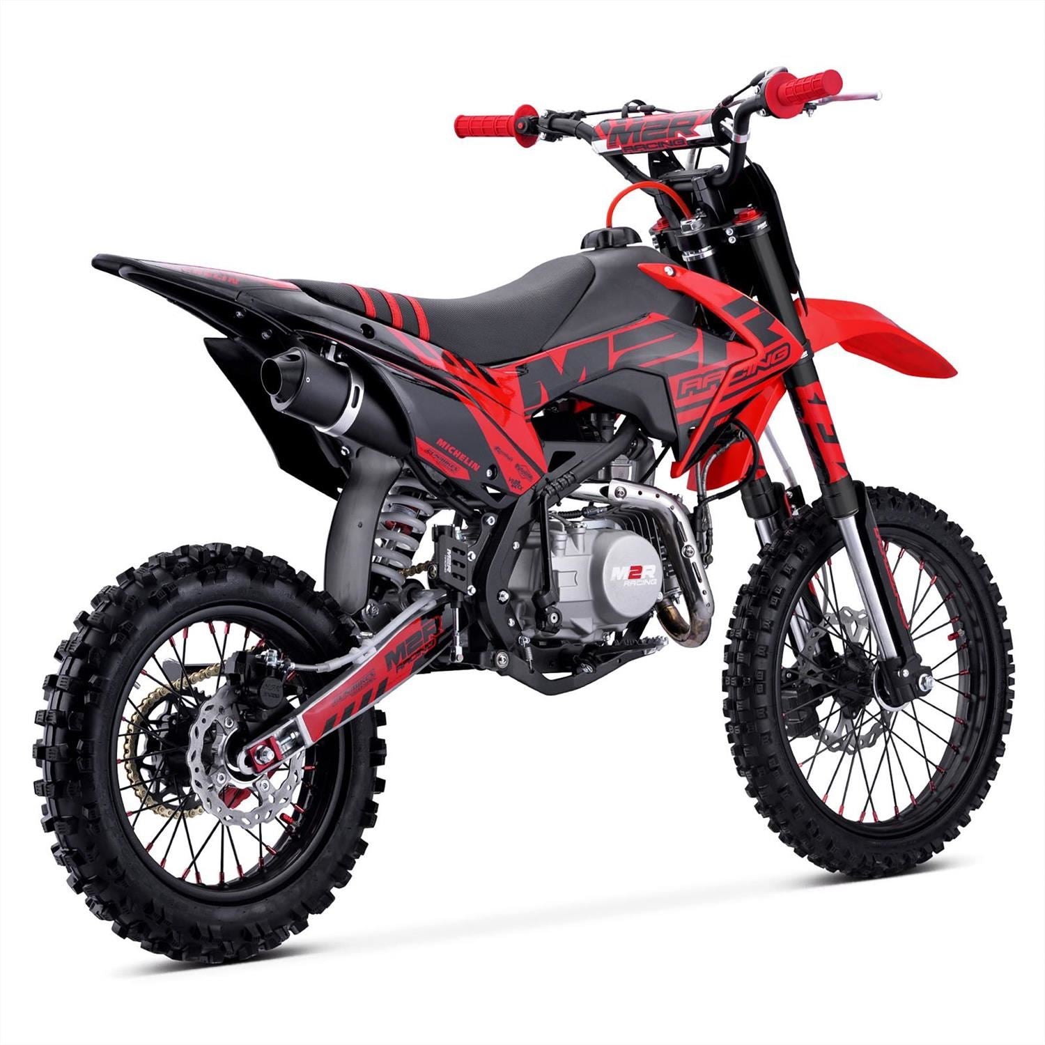 M2R RF140 S2 140cc 17/14 86cm Red Dirt Bike image 3