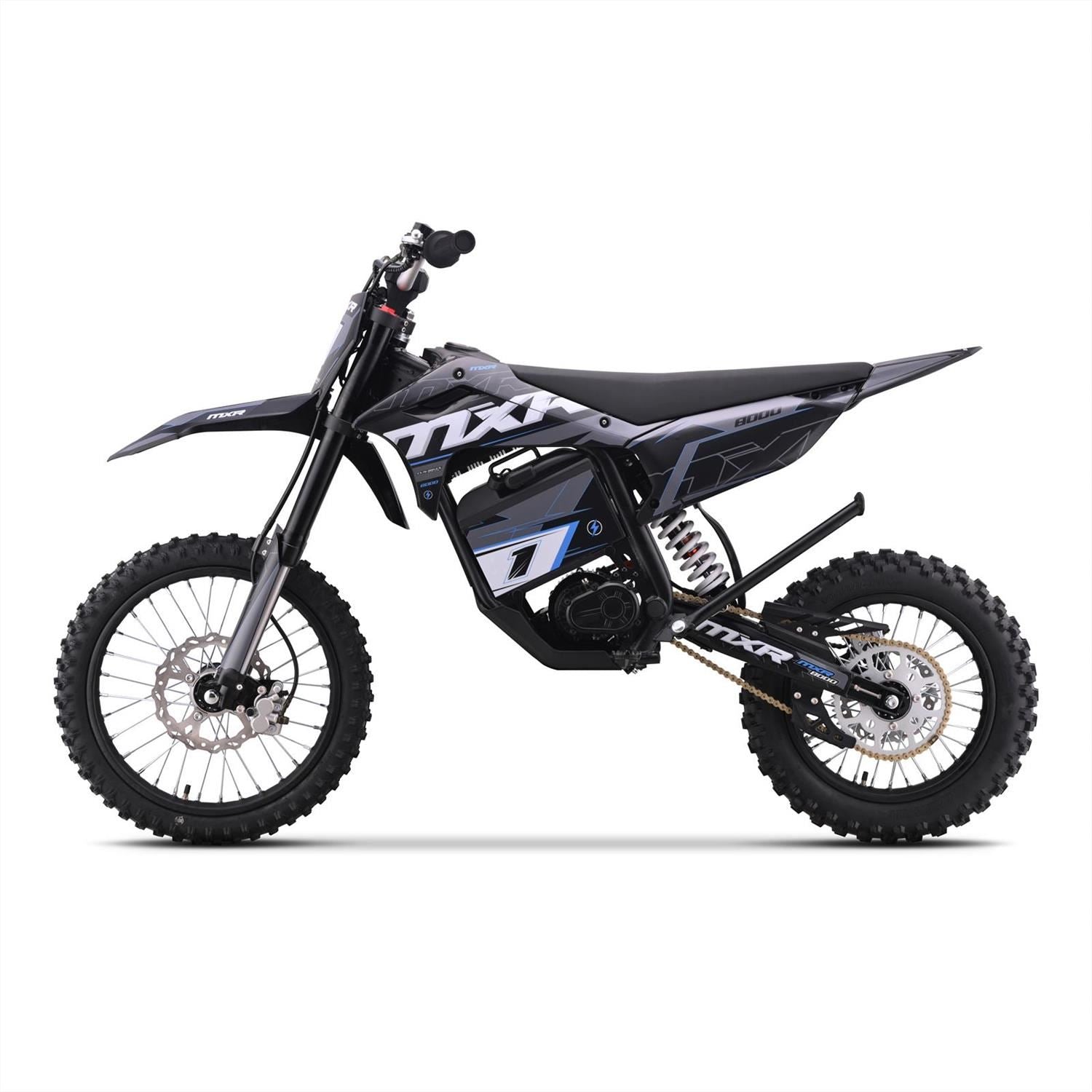 FunBikes MXR 8000w (PP) 72v 35ah Li 17/14 81cm Black Electric Dirt Bike image 6