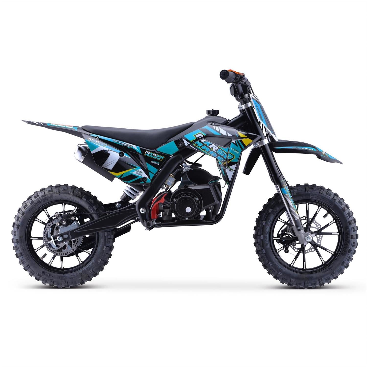 FunBikes MXR "50" Rage 10/10 61cm Premium Blue Kids Dirt Bike image 2