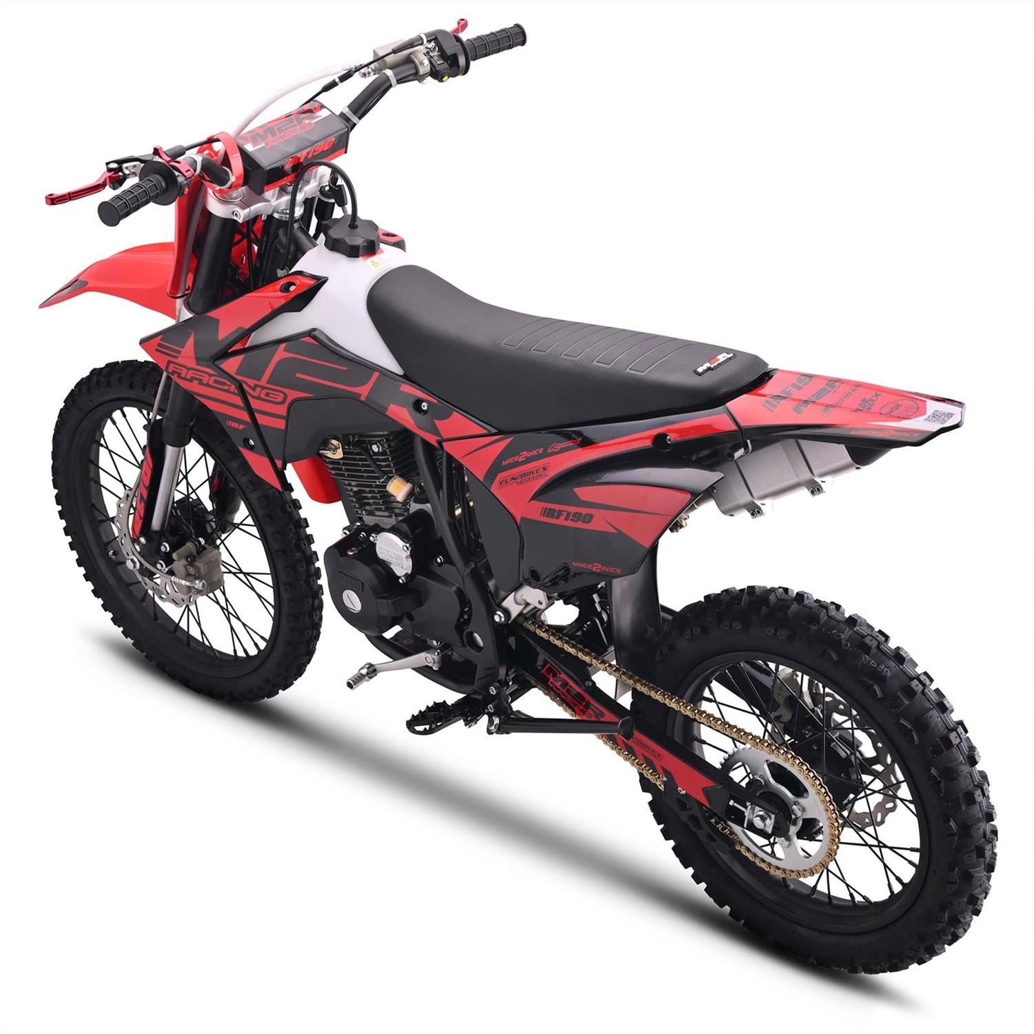 M2R RF190 190cc 19/16 89cm Red Dirt Bike image 1