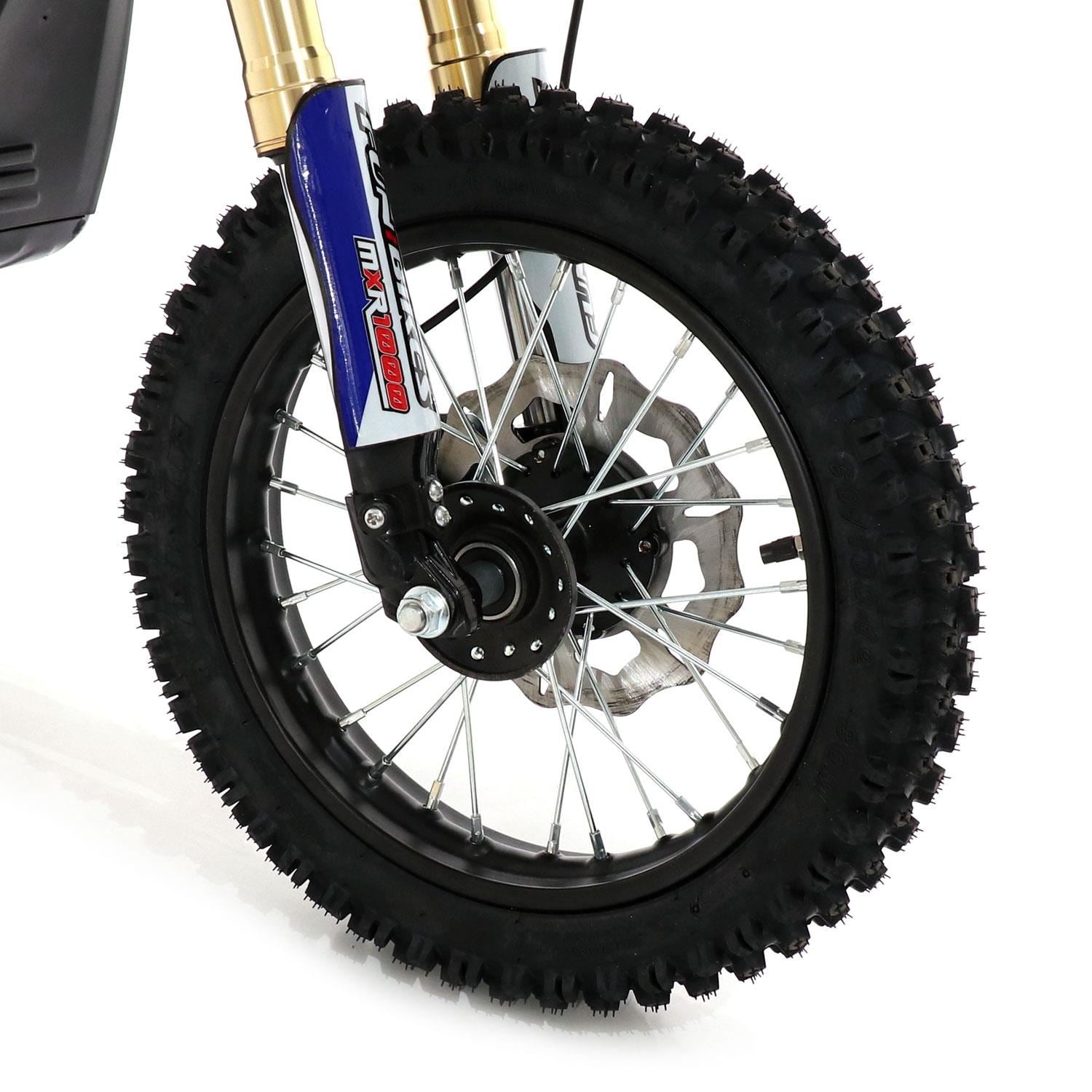 FunBikes MXR 1000w 36v 12/10 65cm Blue Kids Electric Dirt Bike image 9