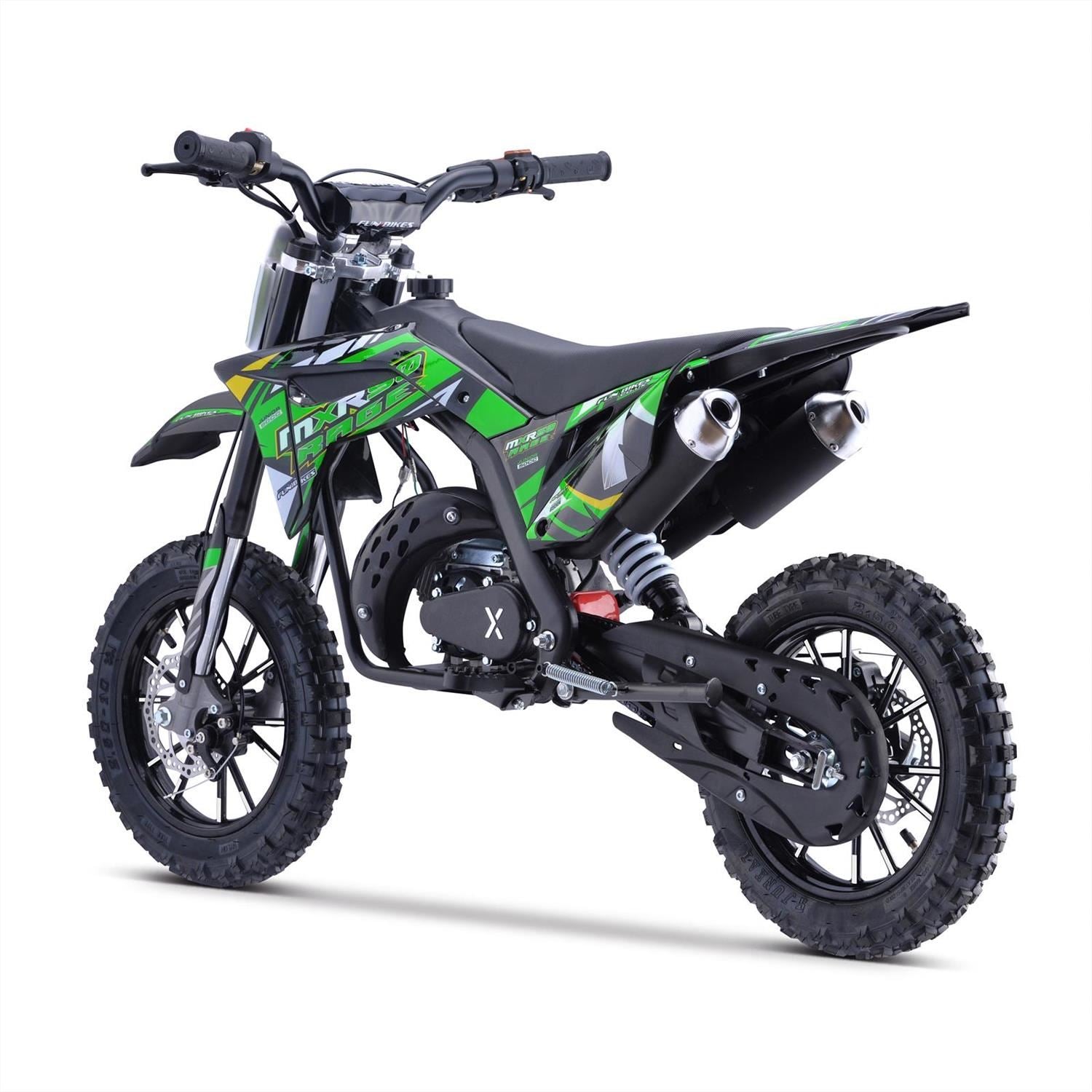 FunBikes MXR "50" Rage 10/10 61cm Premium Green Kids Dirt Bike image 6