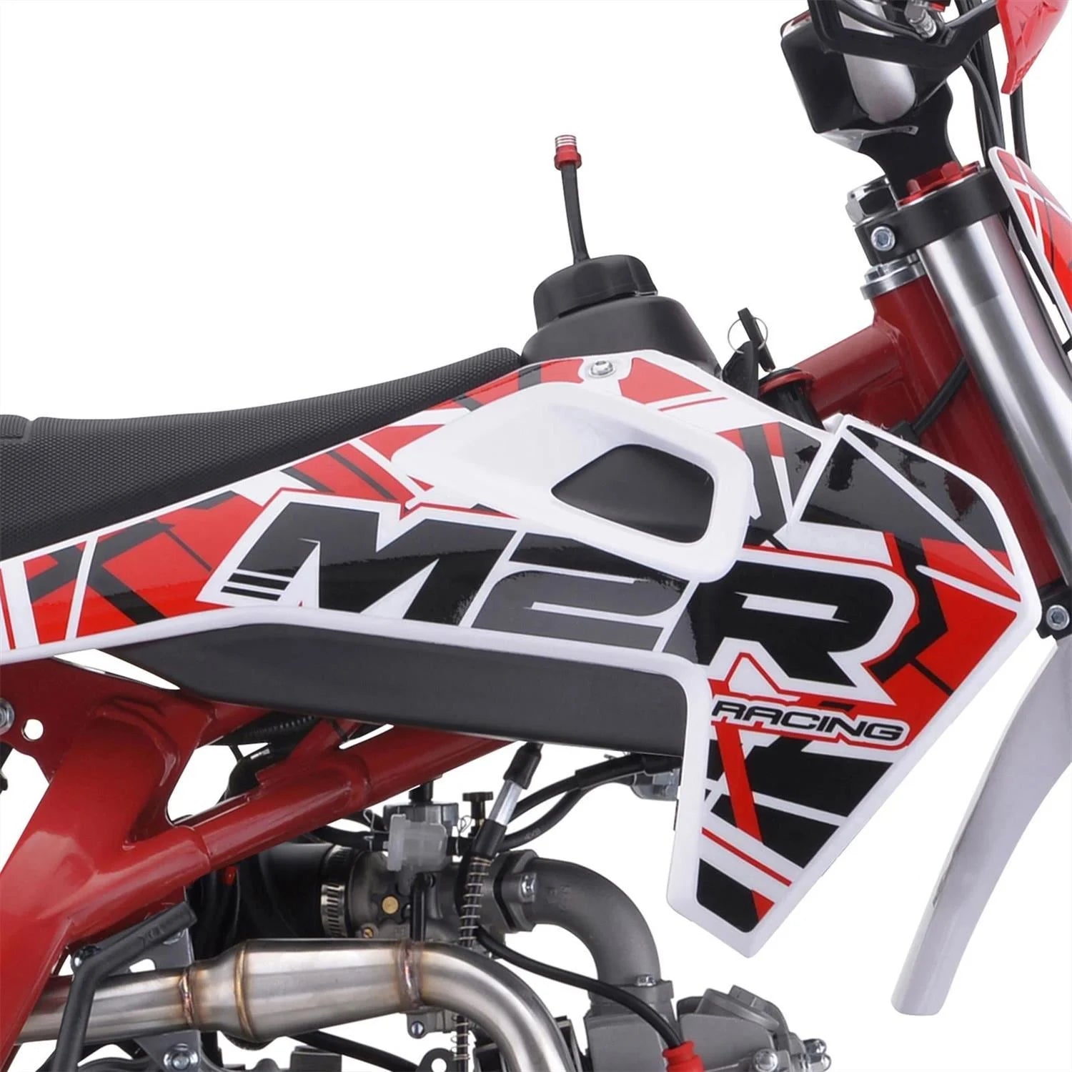 M2R RS-R 140 140cc 17/14 88cm Red/White Dirt Bike image 16